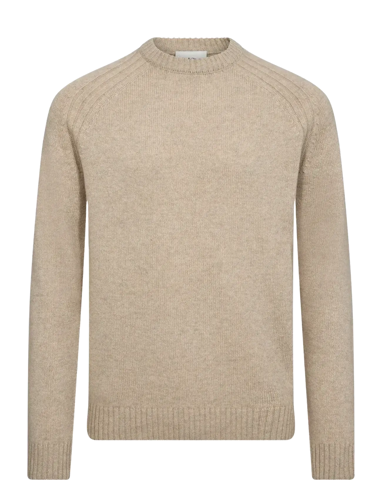 BRUUN & STENGADE Bs Baldor Regular Fit Strickwaren Beige - S - Herren