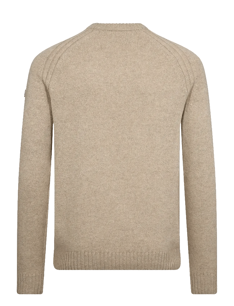 Bruun & Stengade - BS Baldor Regular Fit Knitwear - rund hals - sand - 2