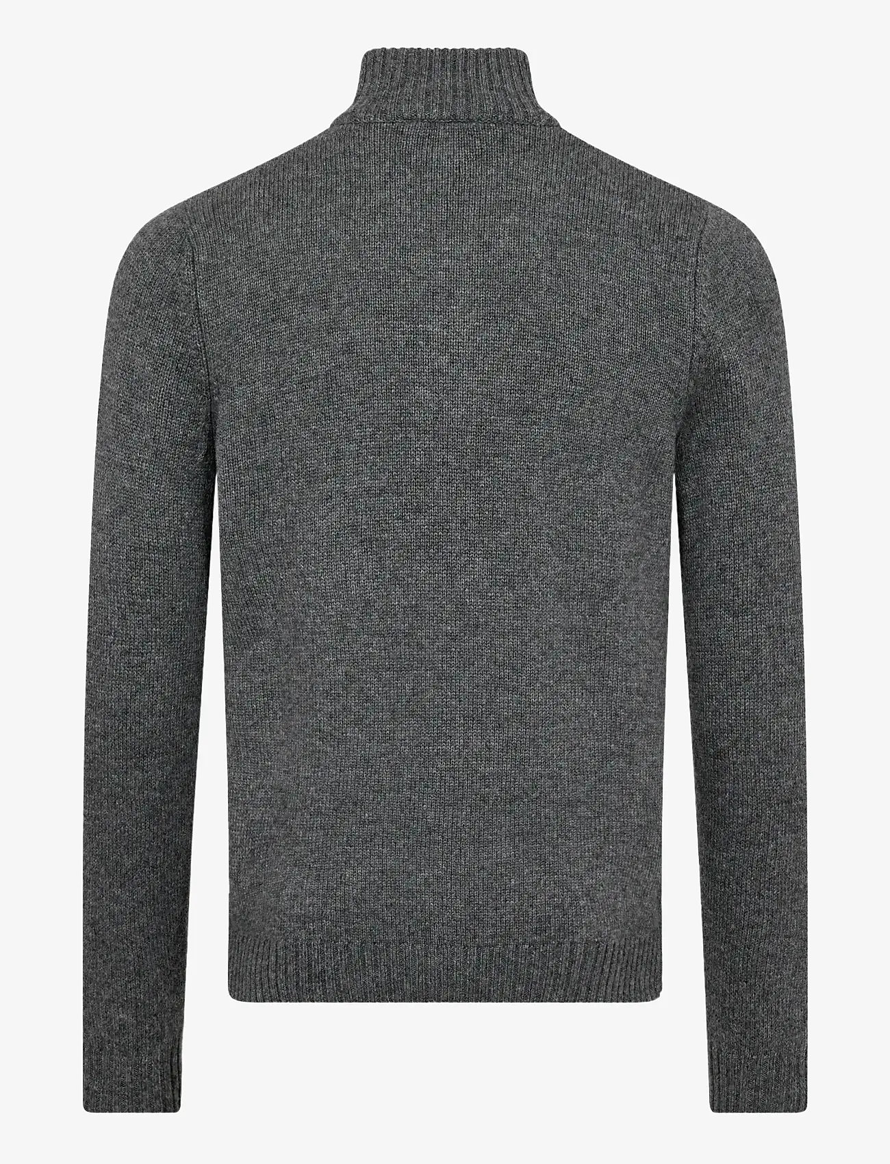 Bruun & Stengade - BS Alrek Regular Fit Knitwear - rollkragen - grey - 2