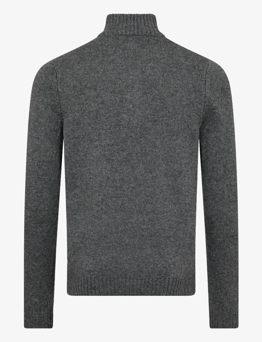 Bruun & Stengade - BS Alrek Regular Fit Knitwear - kõrge kaelusega džemprid - grey - 2