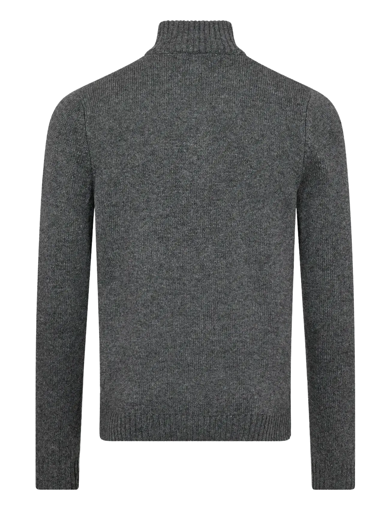 Bruun & Stengade - BS Alrek Regular Fit Knitwear - rollkragen - grey - 2