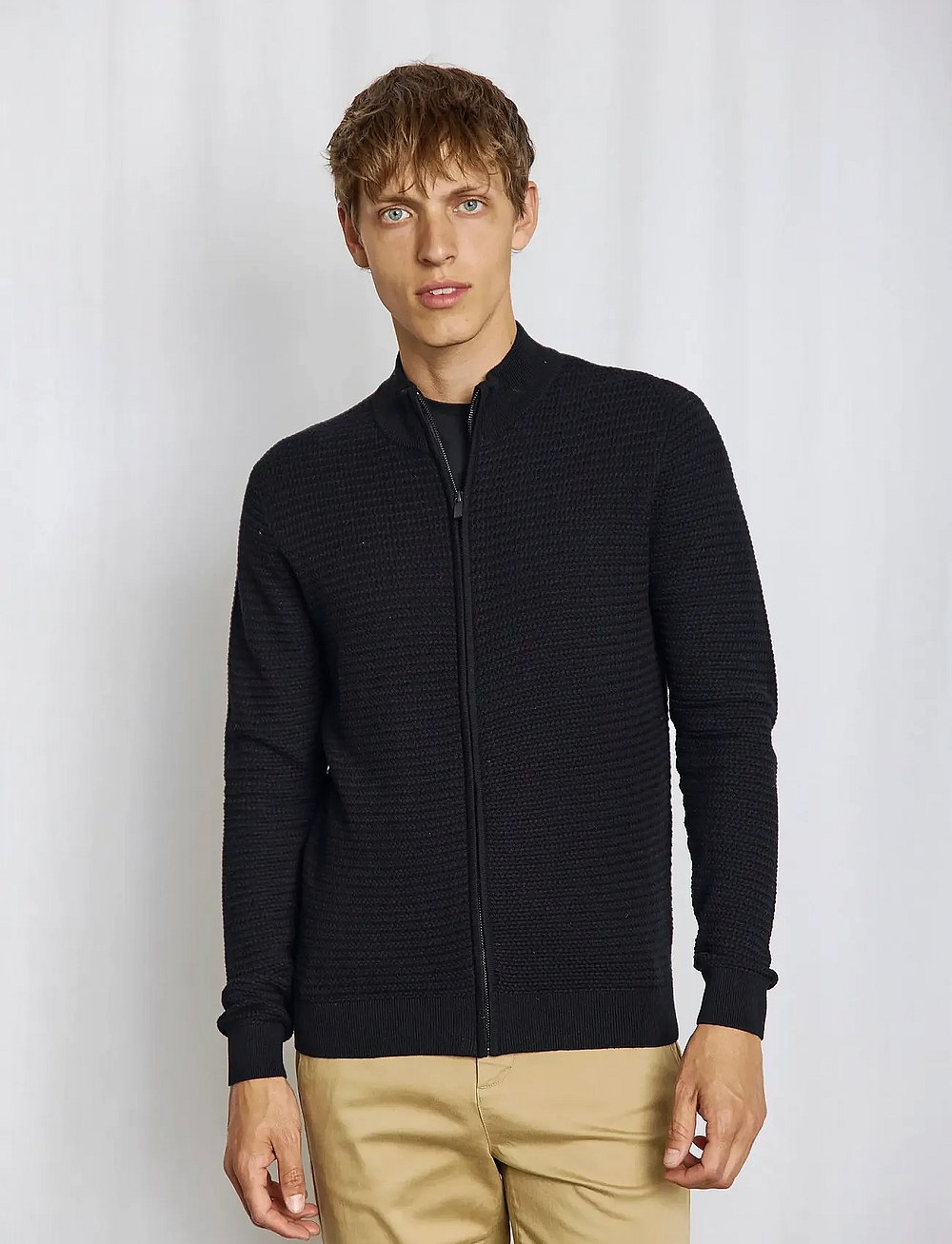 Bruun Stengade Bs Waldis Regular Fit Knitwear Full Zip Tr jor bruun-stengade-bs-waldis-regular-fit-knitwear-full-zip-tr-jor