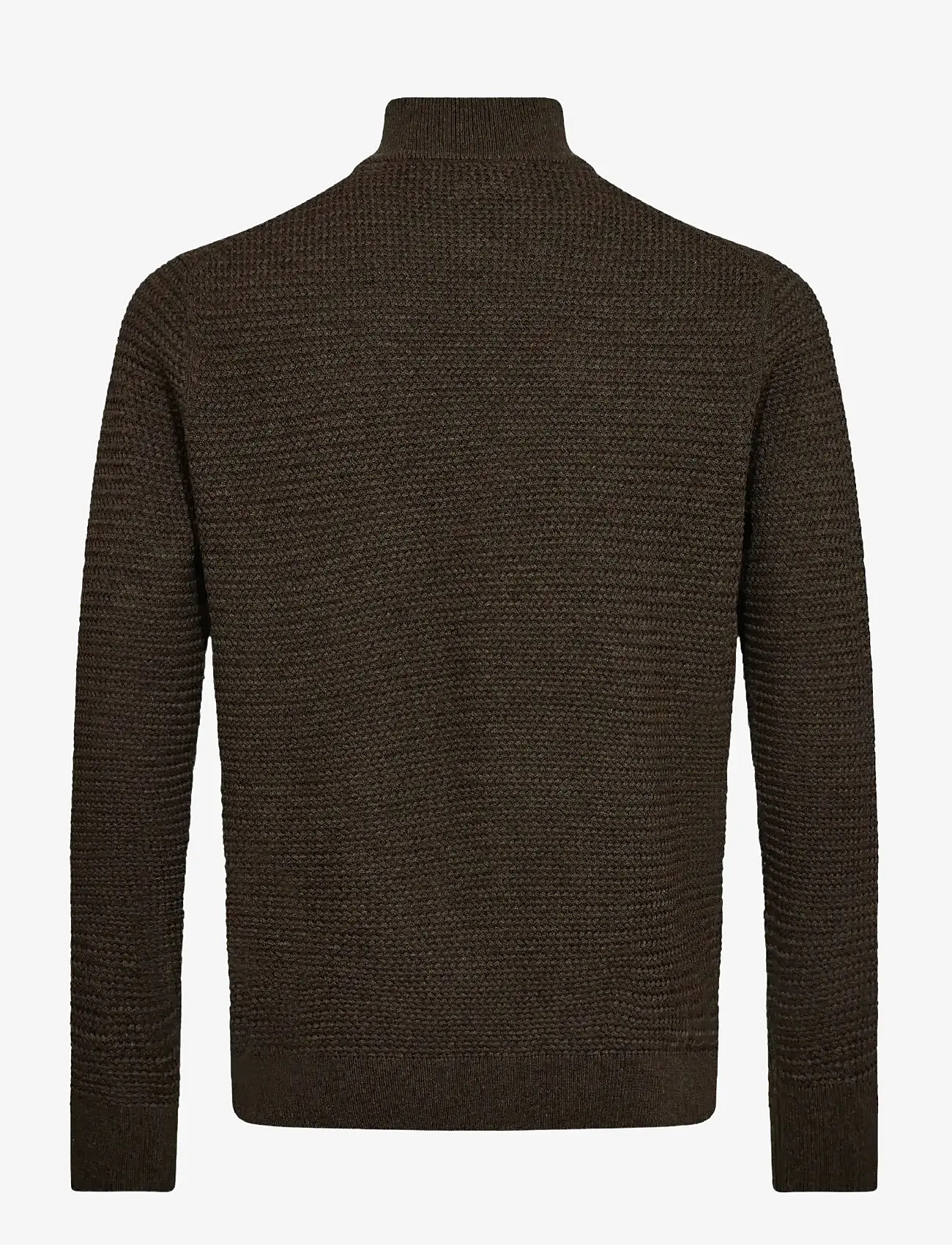 Bruun & Stengade - BS Waldis Regular Fit Knitwear - full zip tröjor - forest - 2