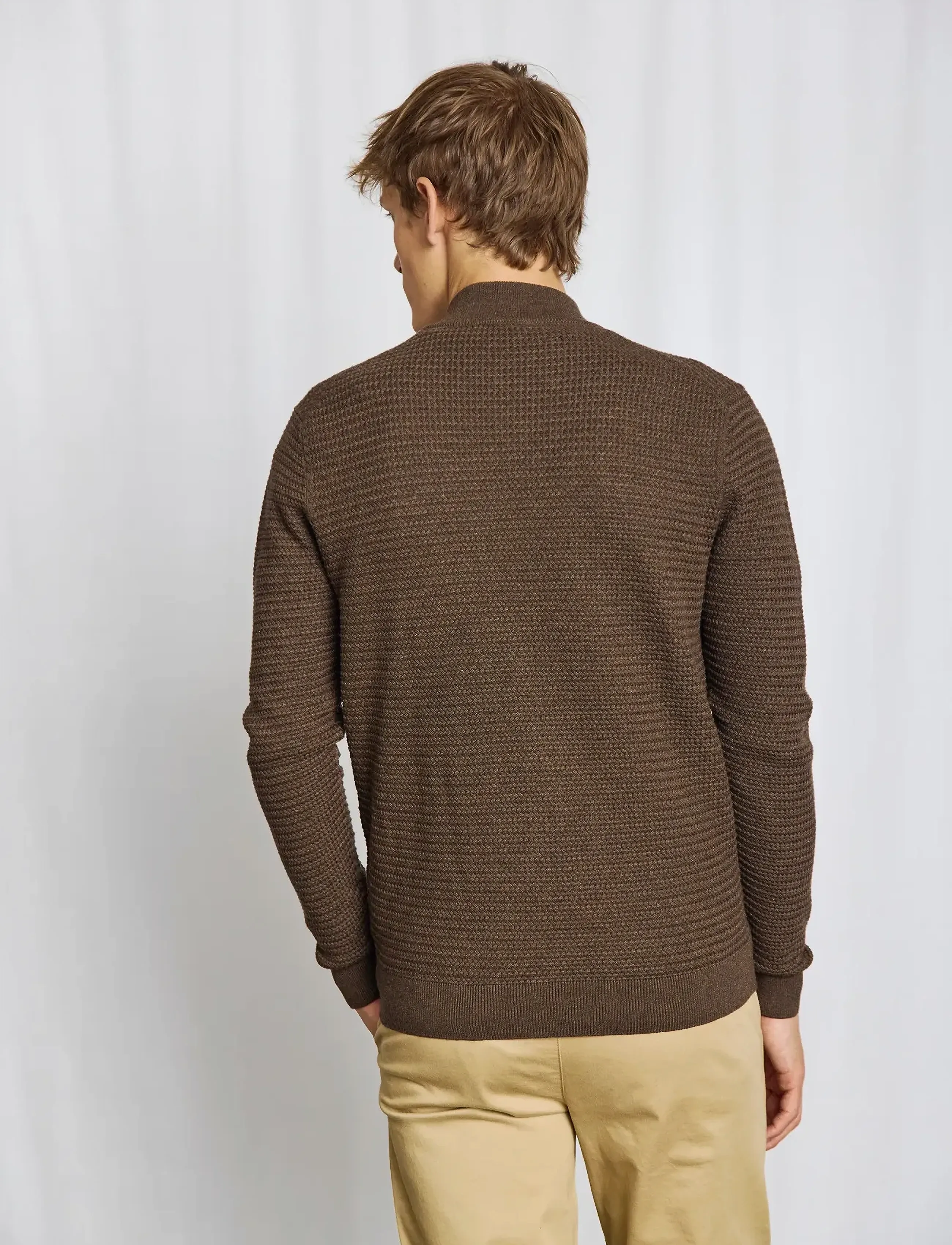 Bruun & Stengade Bs Waldis Regular Fit Knitwear koftor & cardigans herr – bild 2