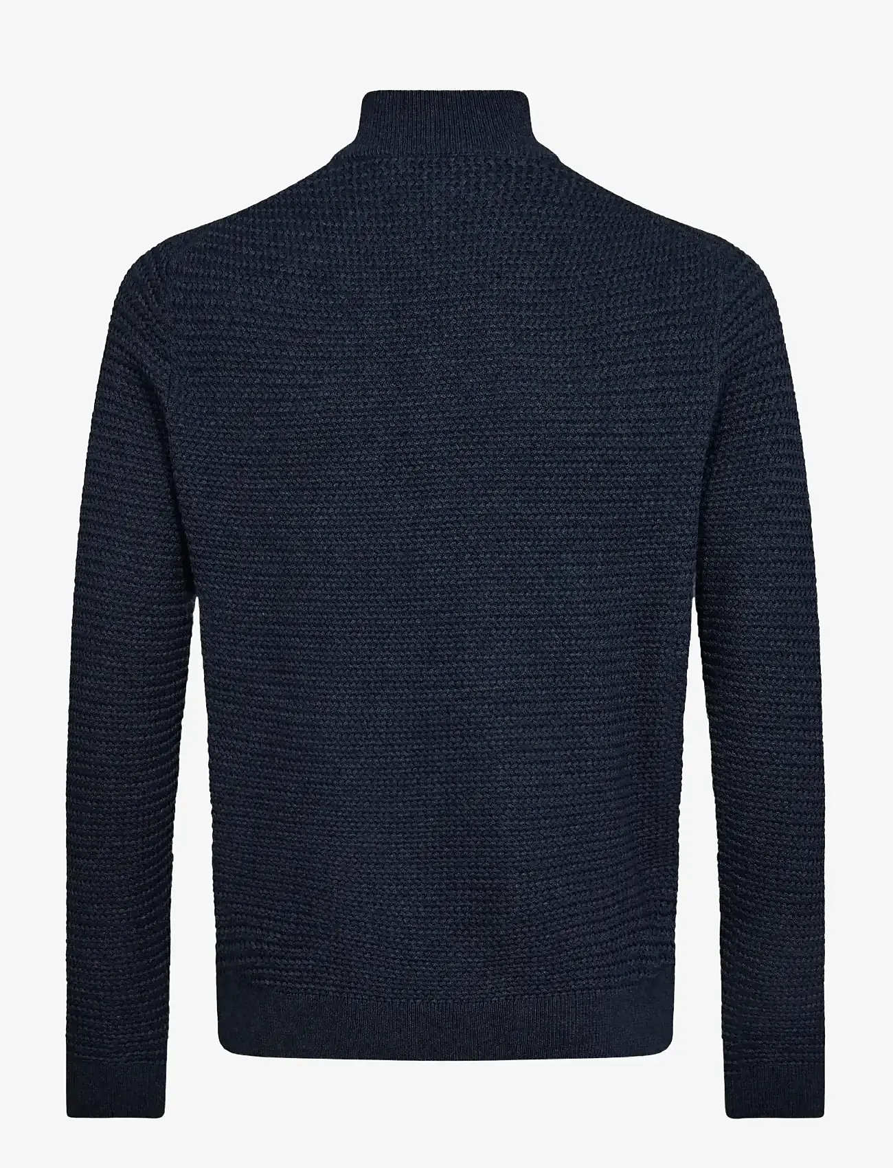 Bruun & Stengade - BS Waldis Regular Fit Knitwear - full zip tröjor - thunder - 2
