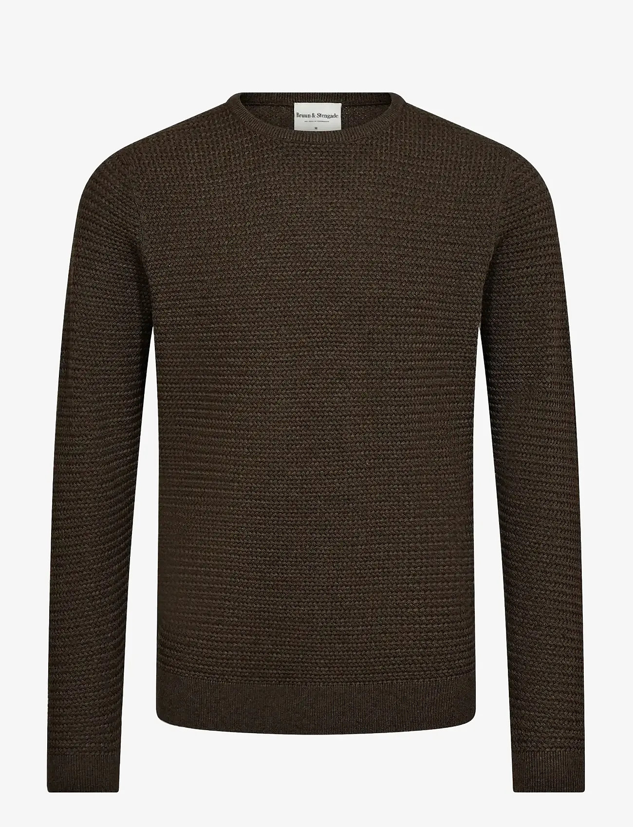 Bruun & Stengade - BS Arnlaug Regular Fit Knitwear - rund hals - forest - 0