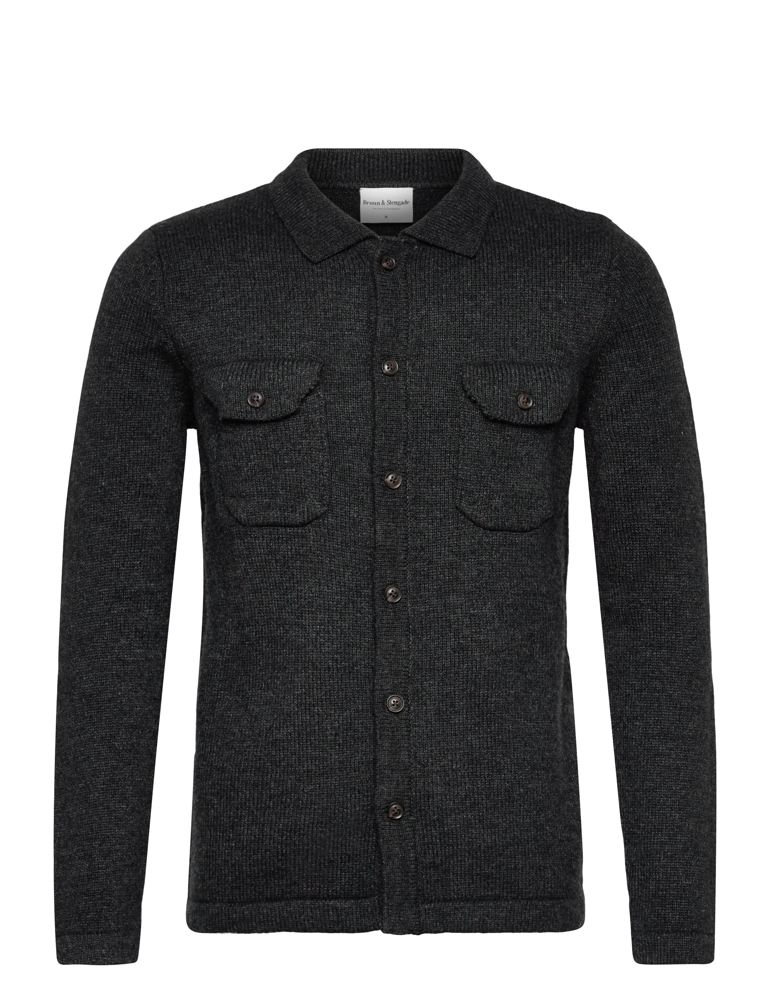 BS Nannak Regular Fit Knitwear - CHARCOAL