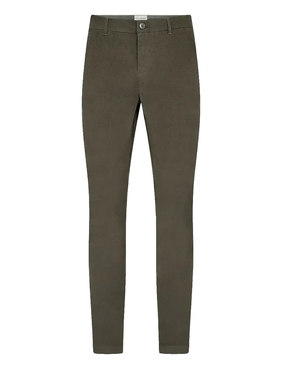 Bruun & Stengade - BS Reino Regular Fit Chinos - chinos - green - 1