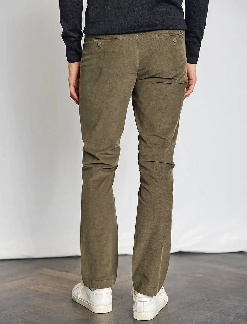 Bruun & Stengade - BS Reino Regular Fit Chinos - chinos - green - 4