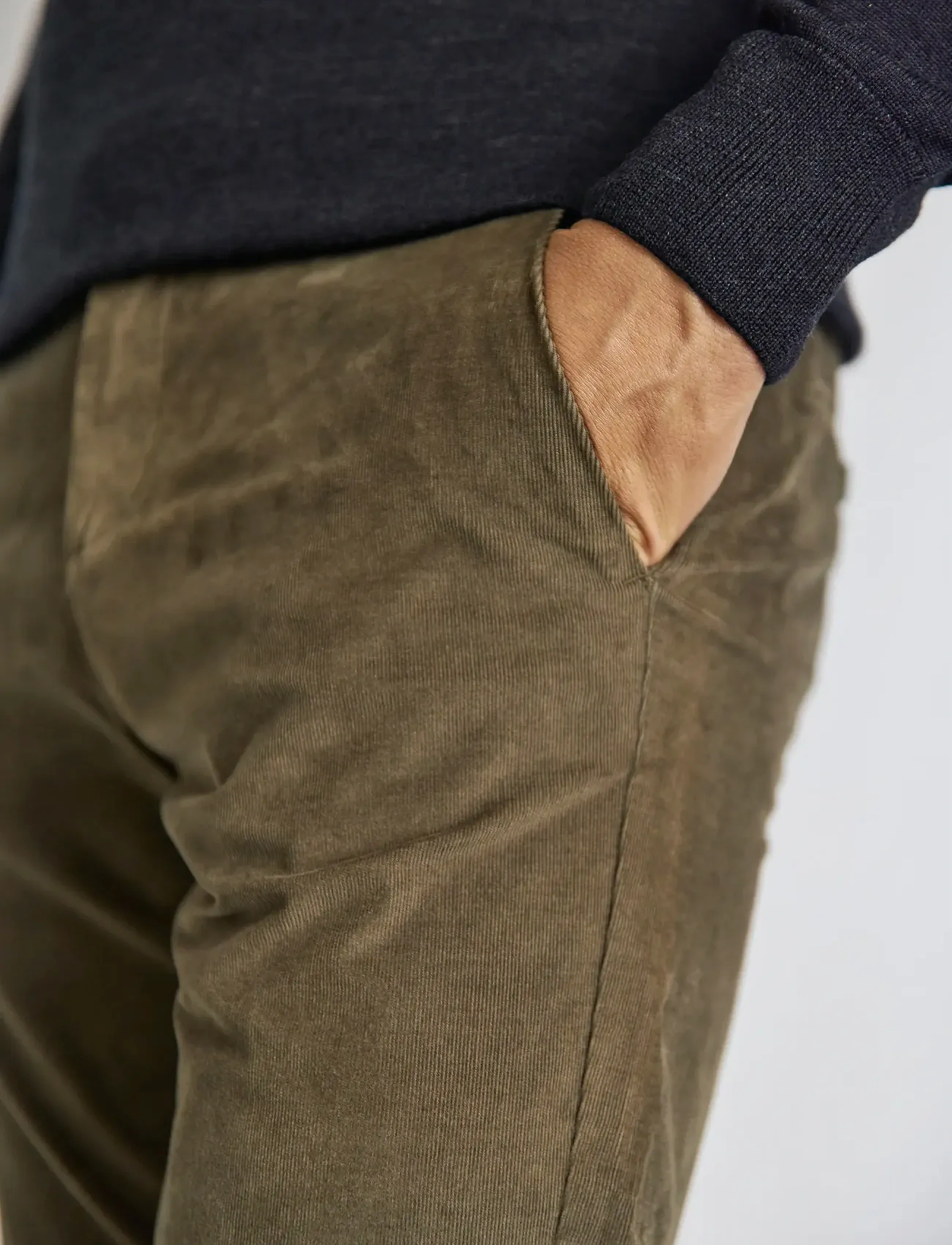 Bruun & Stengade - BS Reino Regular Fit Chinos - chinos - green - 5