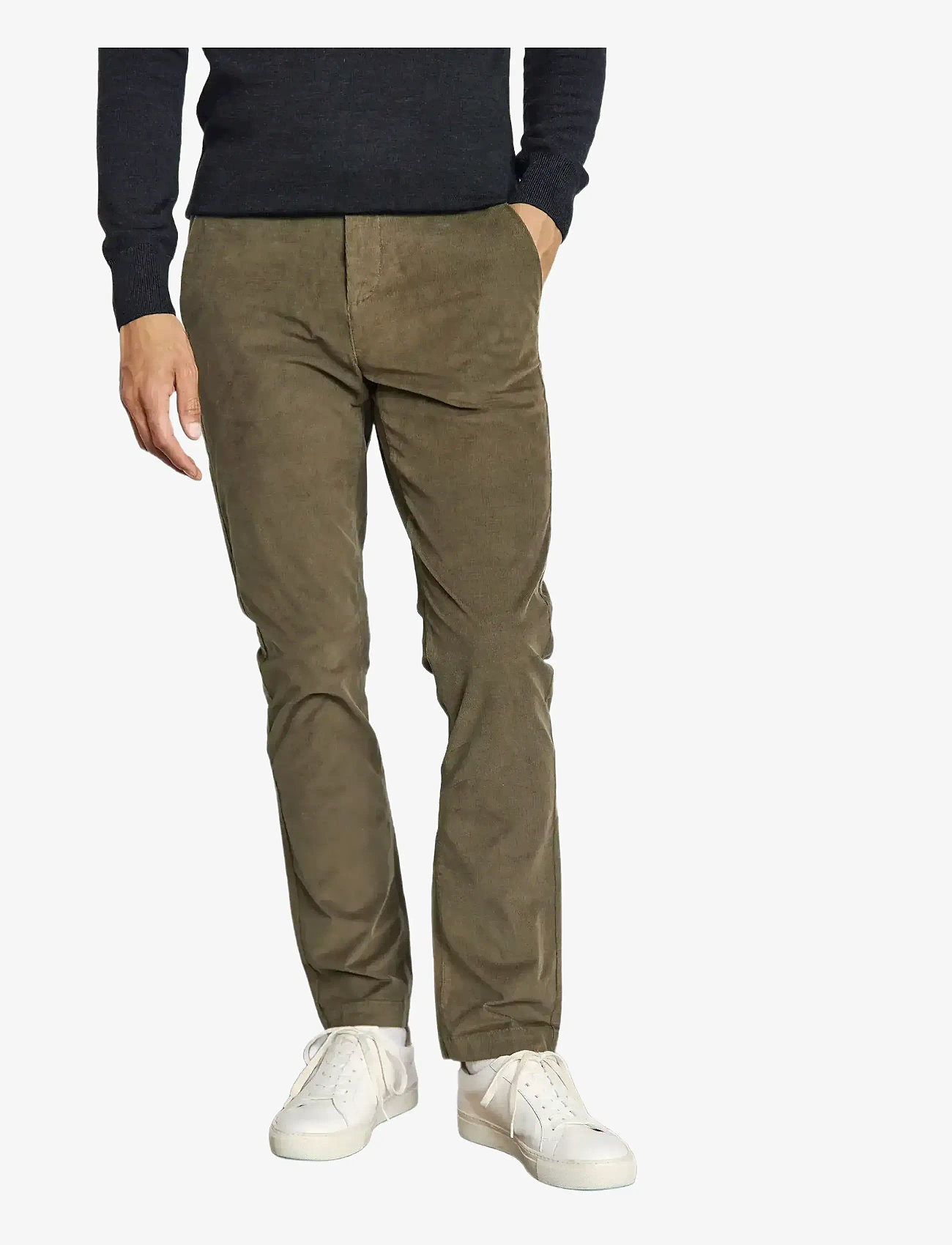Bruun & Stengade - BS Reino Regular Fit Chinos - chinos - green - 3