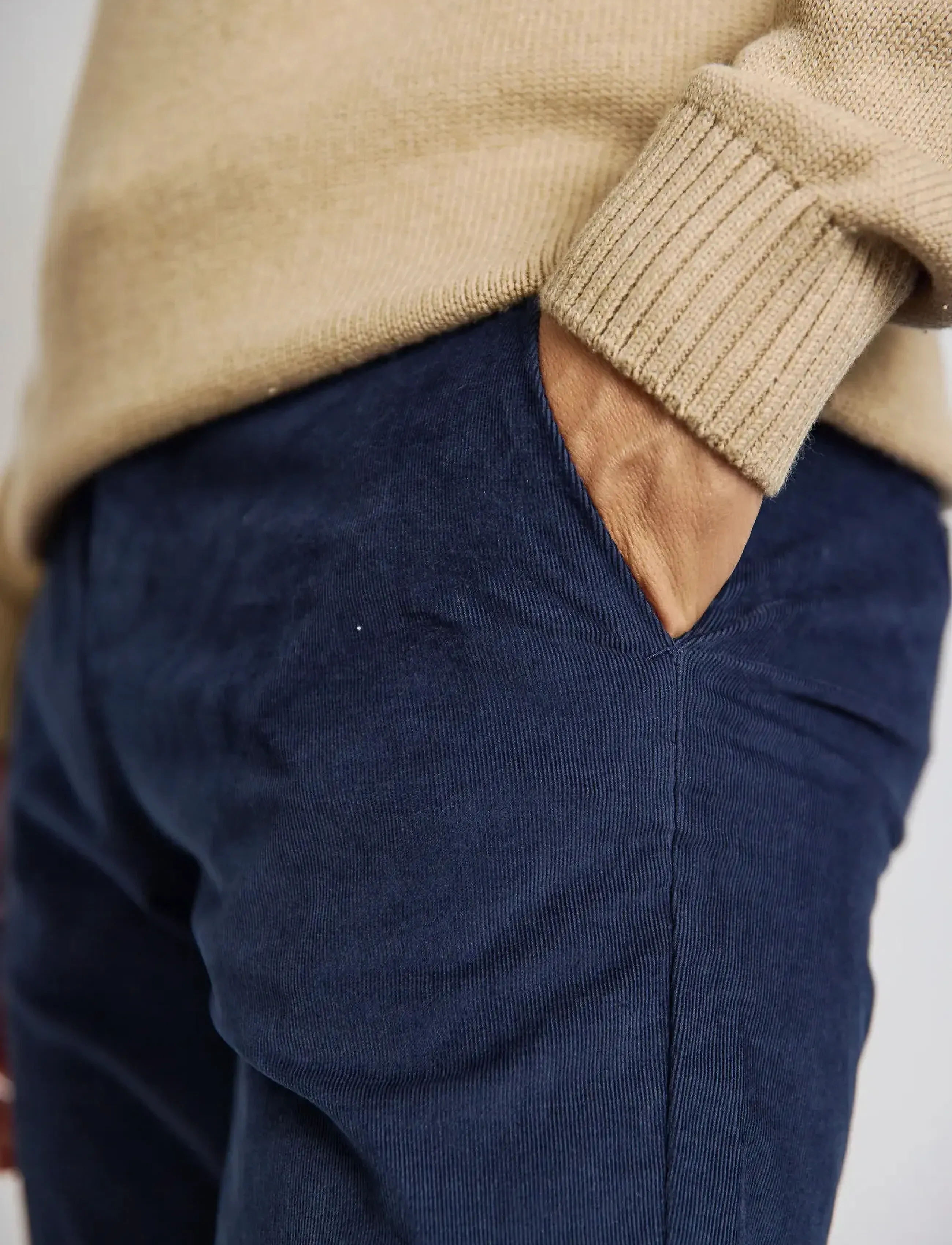 Bruun & Stengade - BS Reino Regular Fit Chinos - chino-buxur - navy - 5