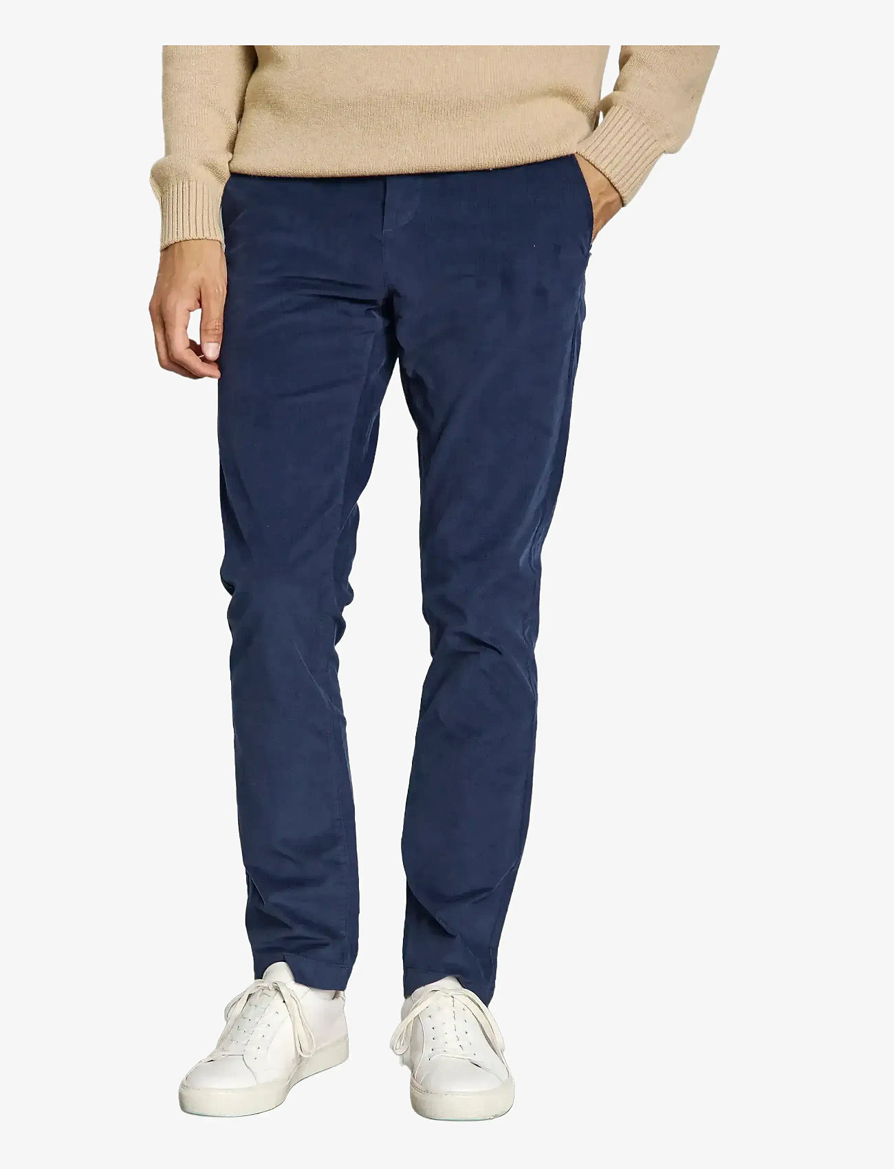 Bruun & Stengade - BS Reino Regular Fit Chinos - chinos - navy - 3