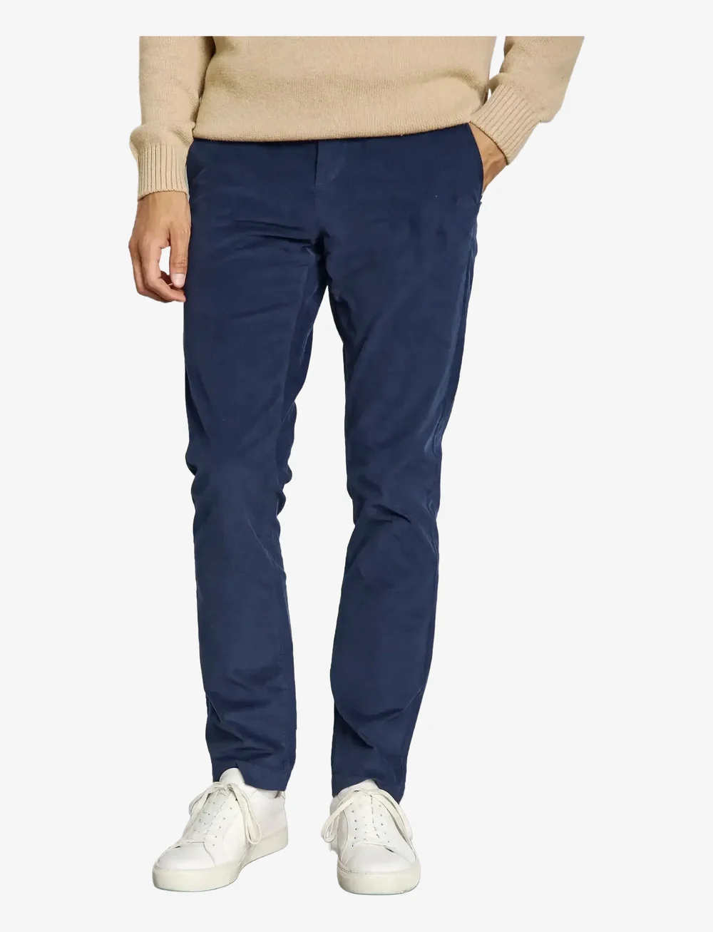 Bruun & Stengade - BS Reino Regular Fit Chinos - chino püksid - navy - 3