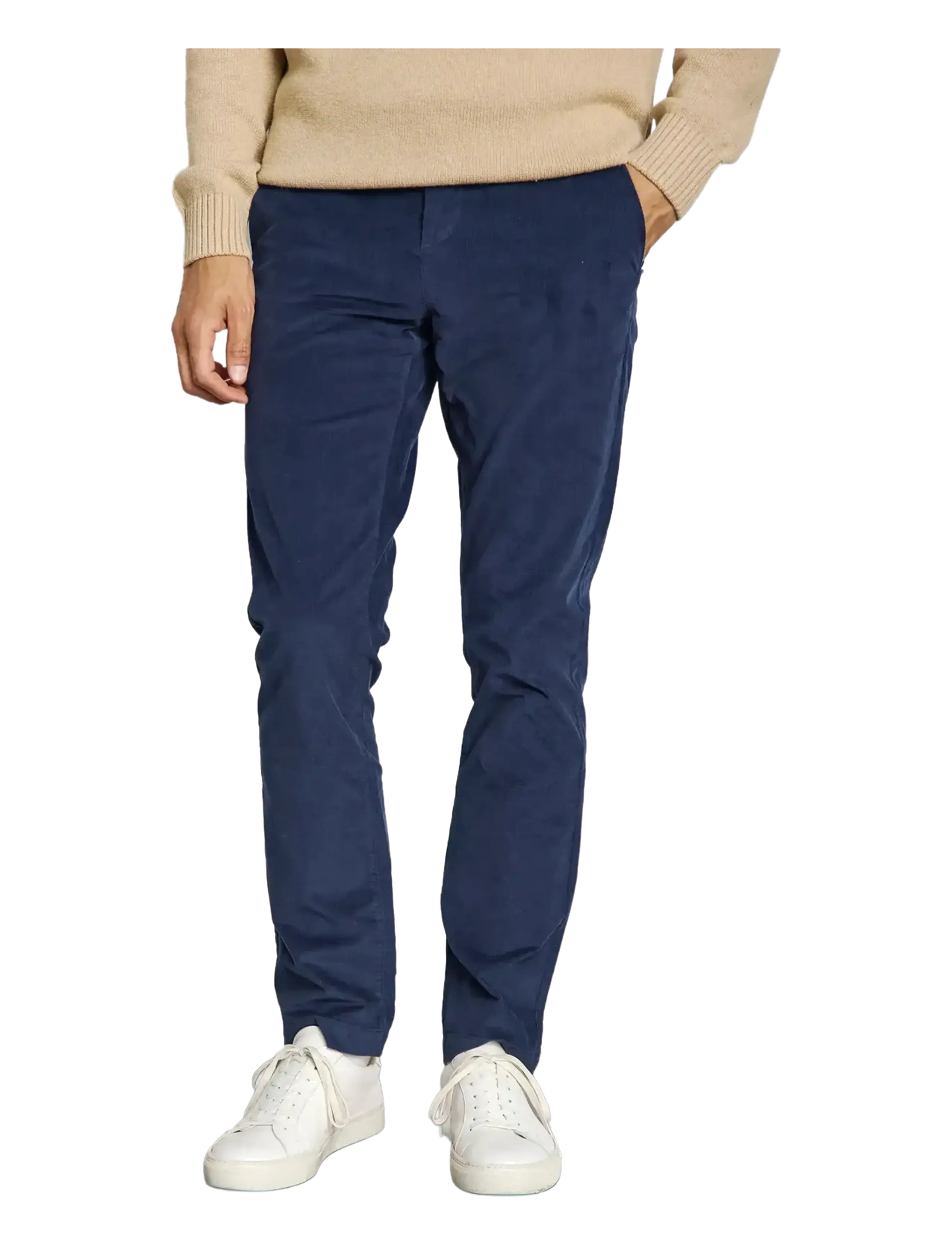 Bruun & Stengade - BS Reino Regular Fit Chinos - chino-buxur - navy - 3