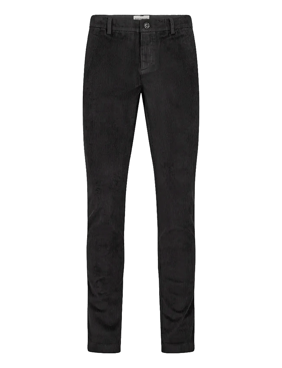 Bruun & Stengade - BS Kenn Regular Fit Chinos - chino stila bikses - charcoal - 1