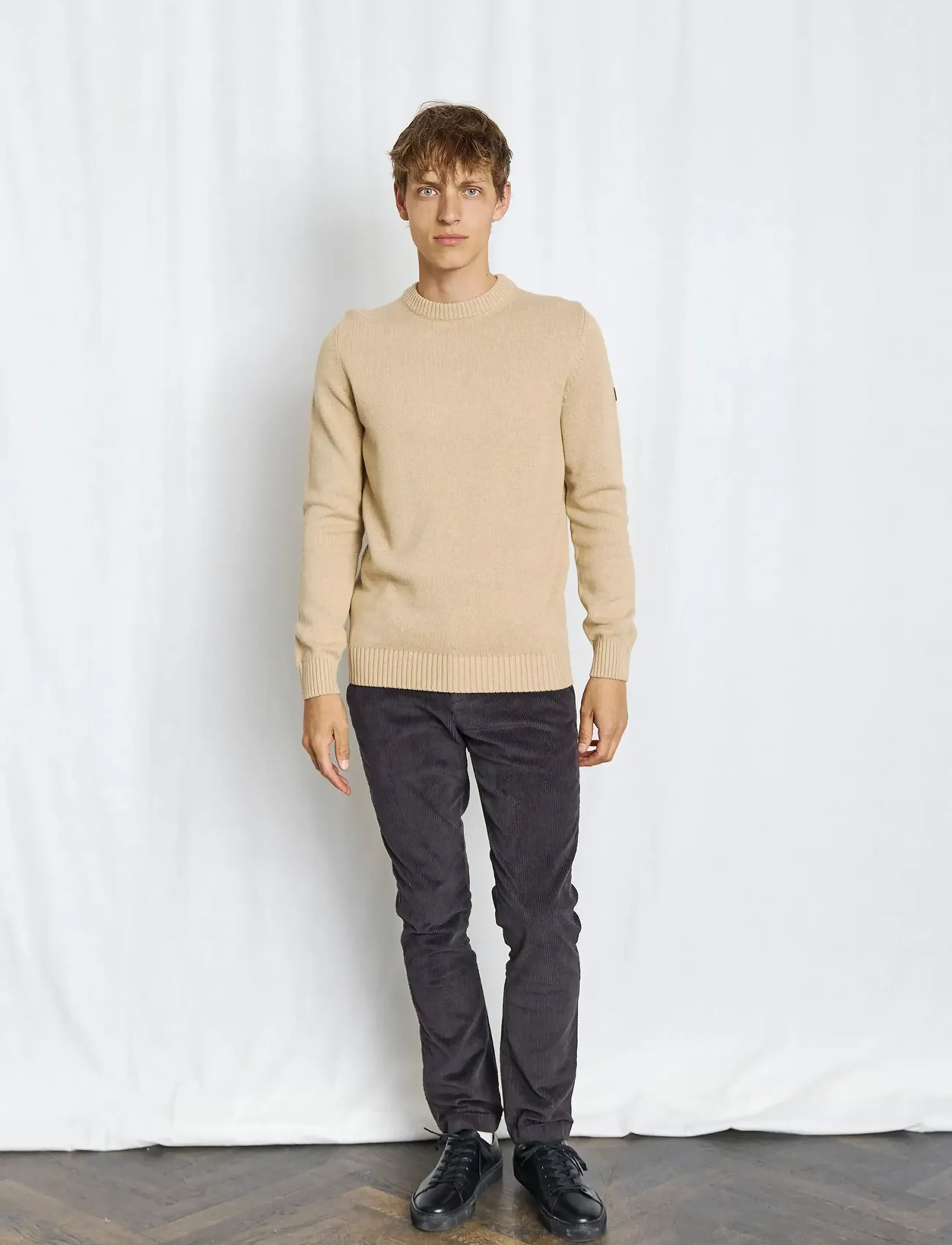 Bruun & Stengade - BS Kenn Regular Fit Chinos - chino stila bikses - charcoal - 0