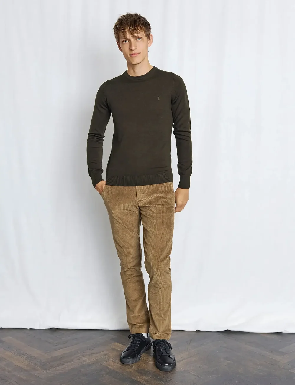 Bruun & Stengade - BS Kenn Regular Fit Chinos - chino püksid - taupe - 0