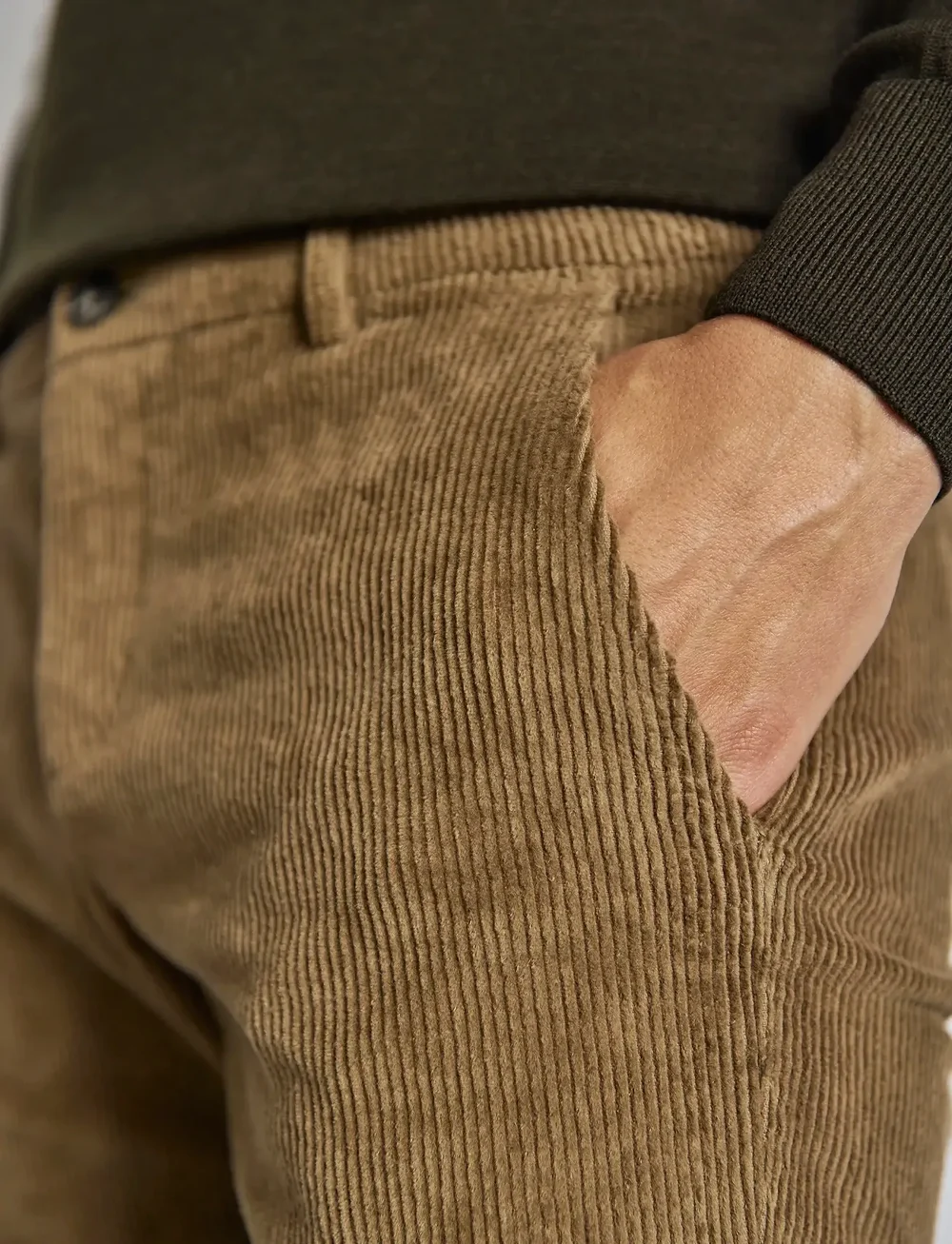 Bruun & Stengade - BS Kenn Regular Fit Chinos - chino püksid - taupe - 5