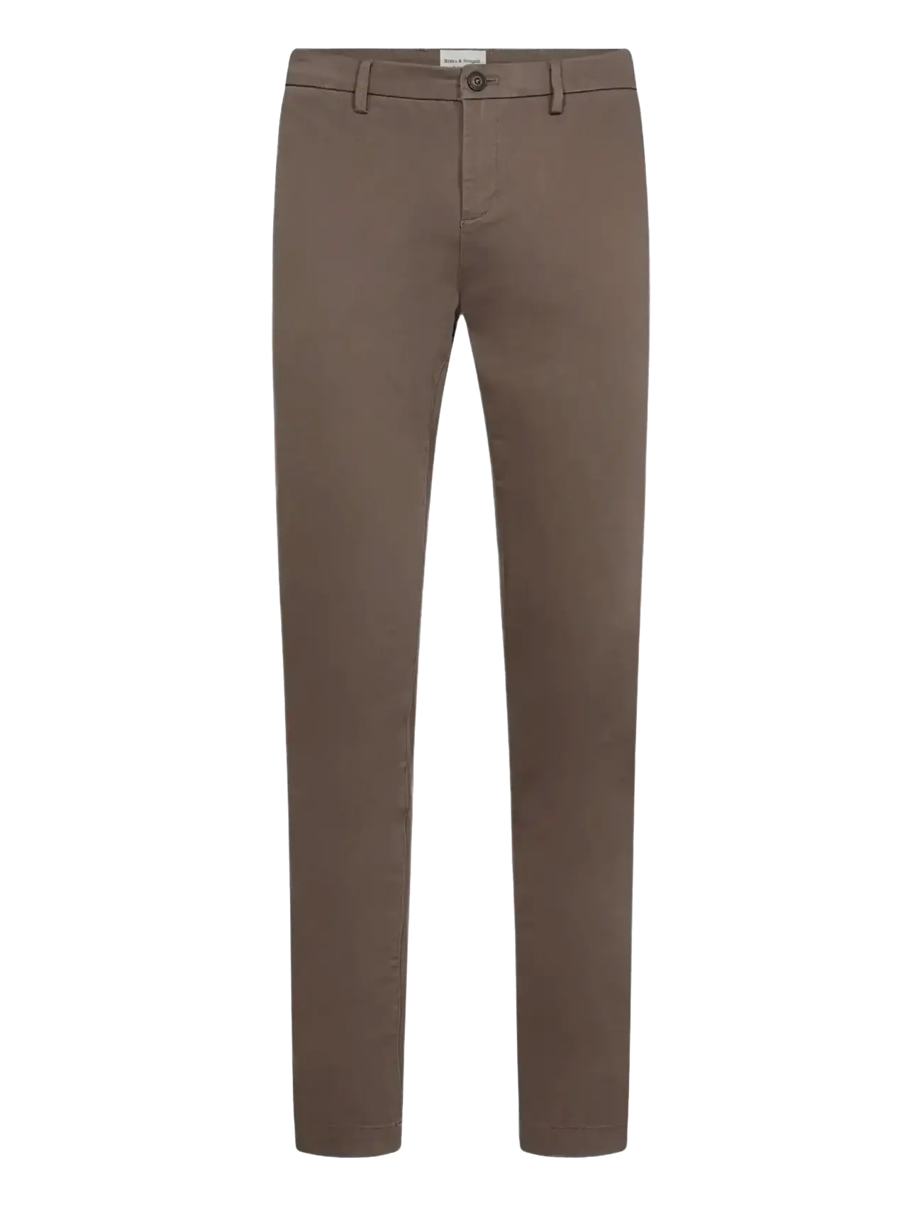 Bruun & Stengade BS Malik Regular Fit Chinos - Riided - ARMY / khaki/green