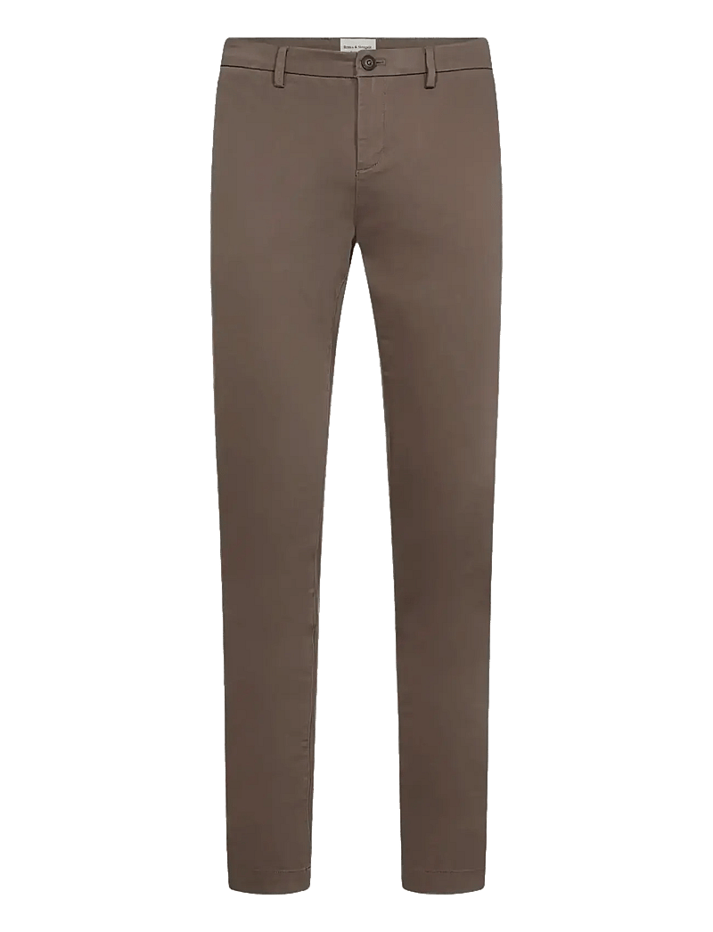 Bruun & Stengade - BS Malik Regular Fit Chinos - chinos - army - 1