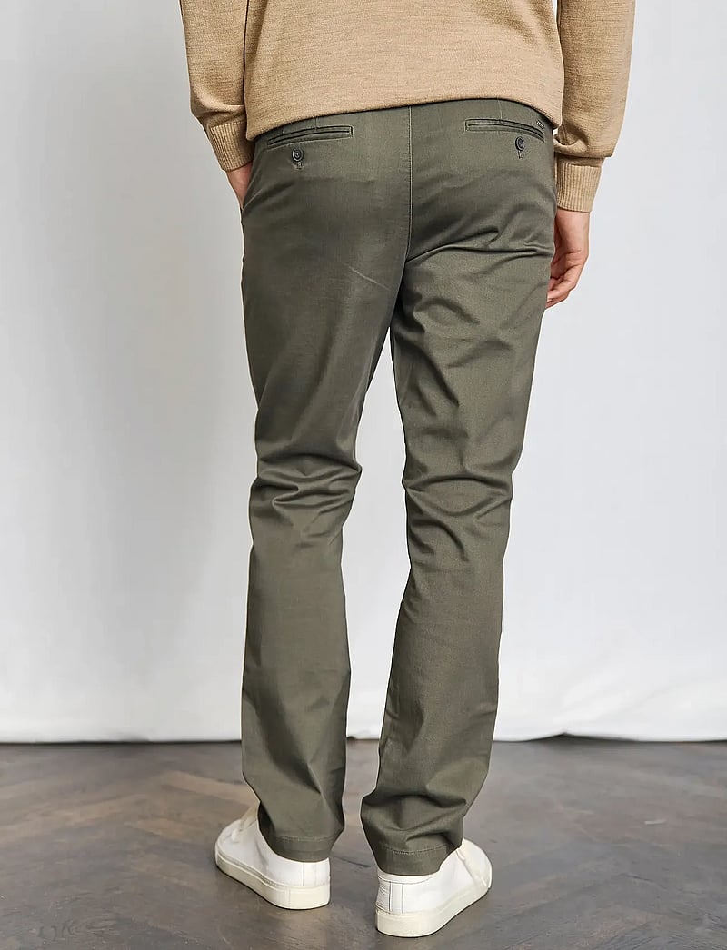 Bruun & Stengade - BS Malik Regular Fit Chinos - chinos - army - 0