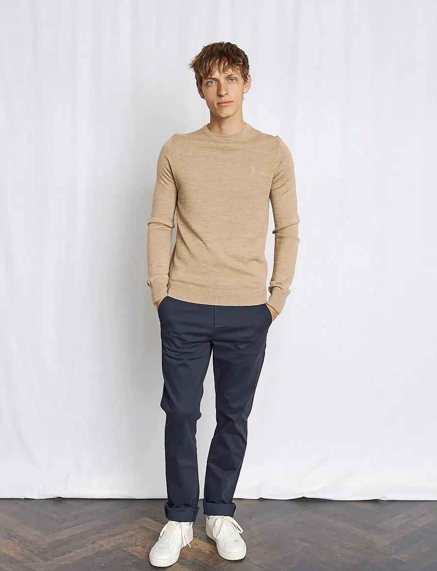 Bruun & Stengade - BS Malik Regular Fit Chinos - navy - 0