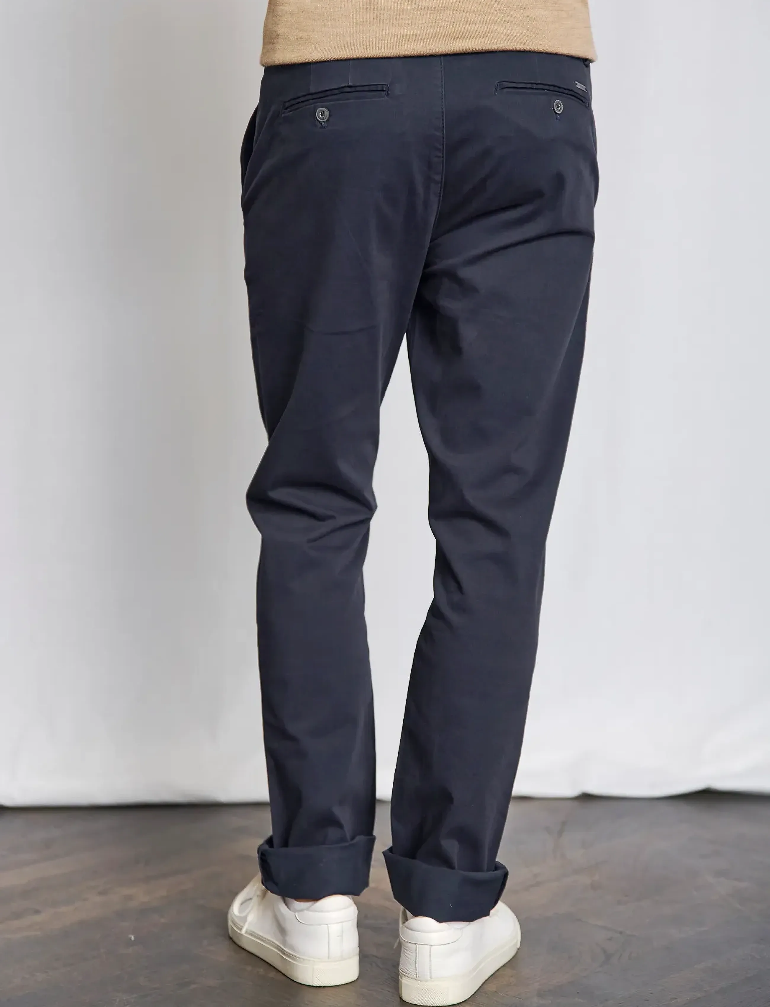 Bruun & Stengade - BS Malik Regular Fit Chinos - navy - 4