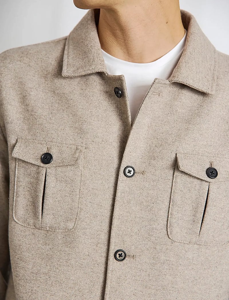 Bruun & Stengade - BS Levante Classic Fit Blazer - shop efter anledning - light brown - 4