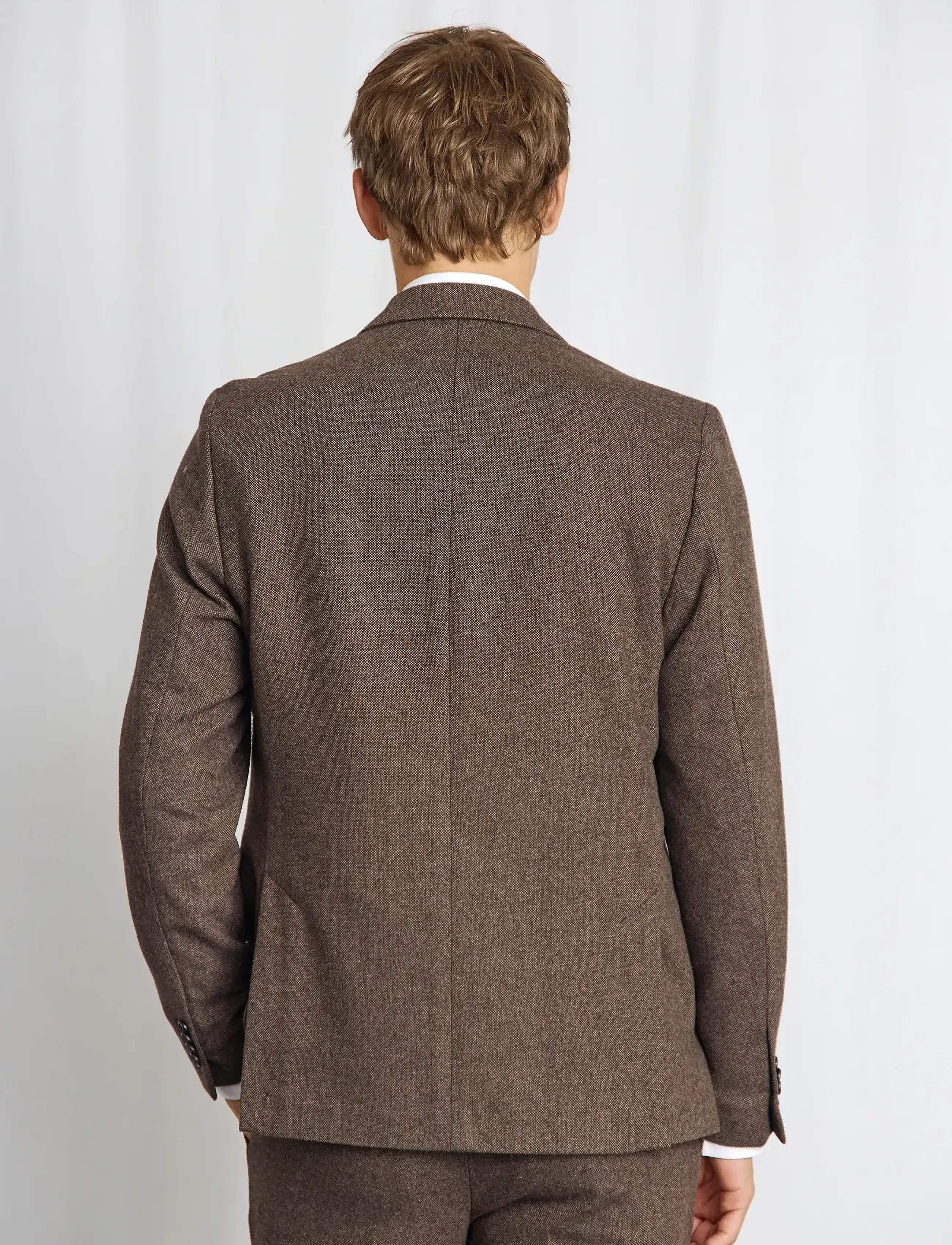 Bruun & Stengade - BS Chiavari Classic Fit Blazer - brown - 4