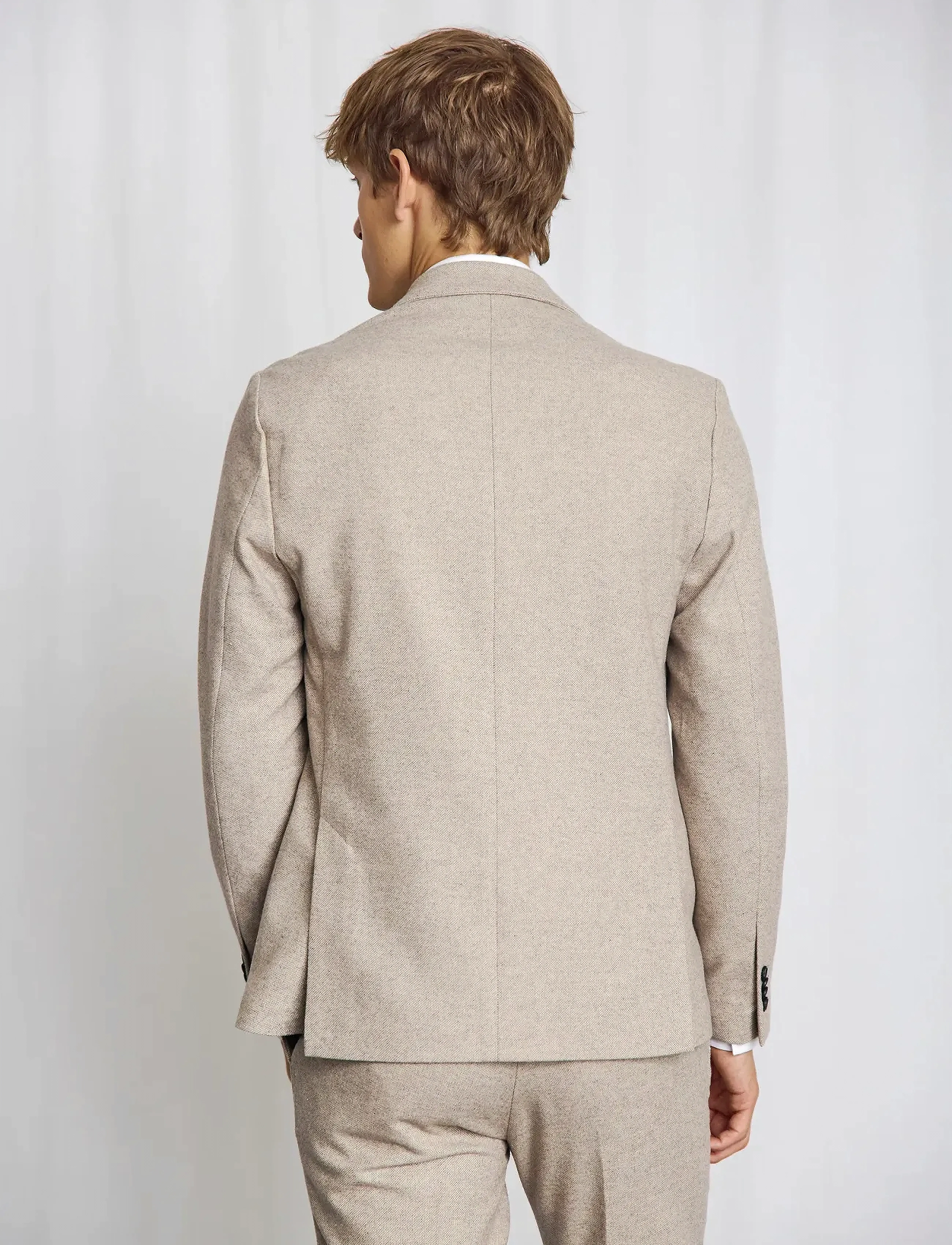 Bruun & Stengade - BS Chiavari Classic Fit Blazer - light brown - 3