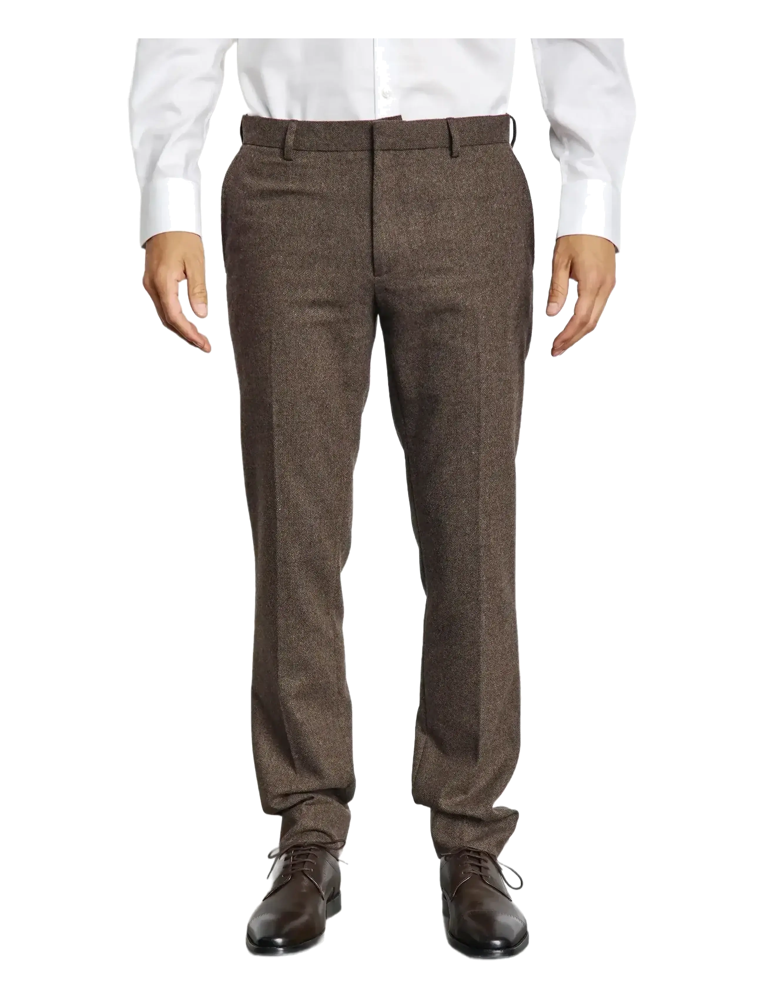 Bruun & Stengade - BS Rapallo Classic Fit Suit Pants - anzugshosen - brown - 3