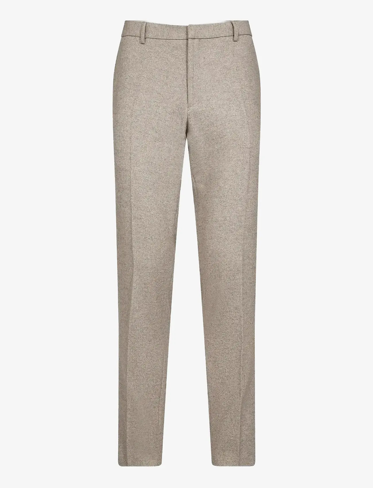 Bruun & Stengade - BS Rapallo Classic Fit Suit Pants - kostymbyxor - light brown - 1