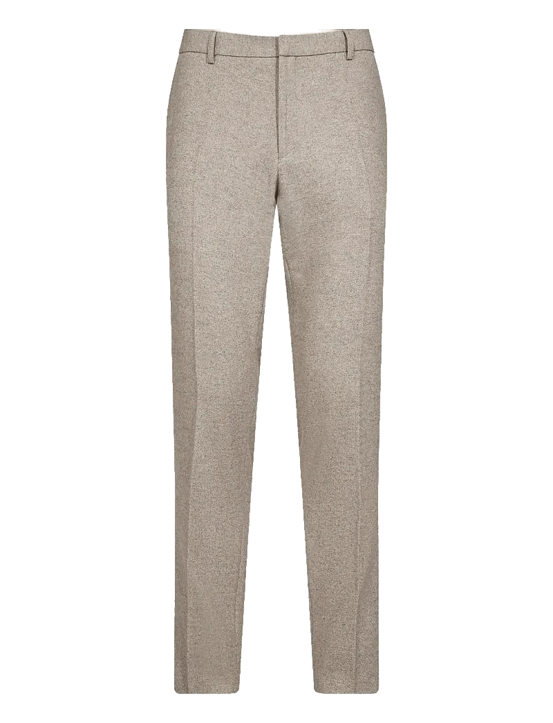 Bruun & Stengade - BS Rapallo Classic Fit Suit Pants - anzugshosen - light brown - 1