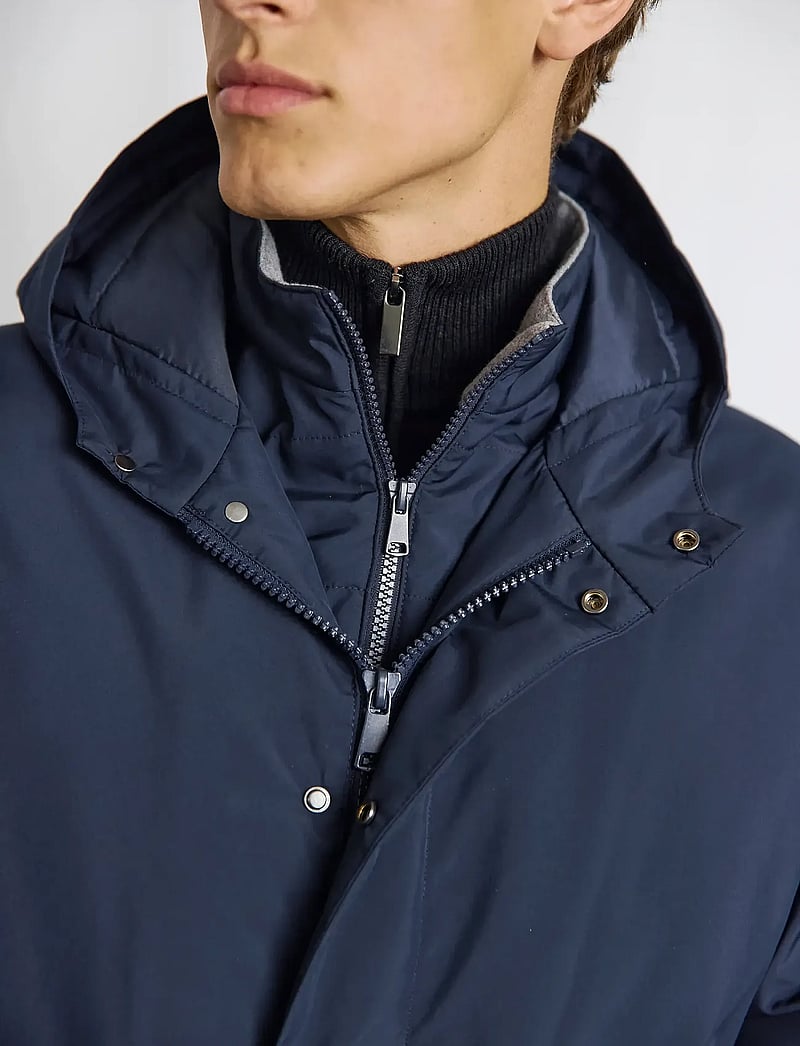 Bruun & Stengade - BS Otago Regular Fit Jacket - parkas - navy - 4