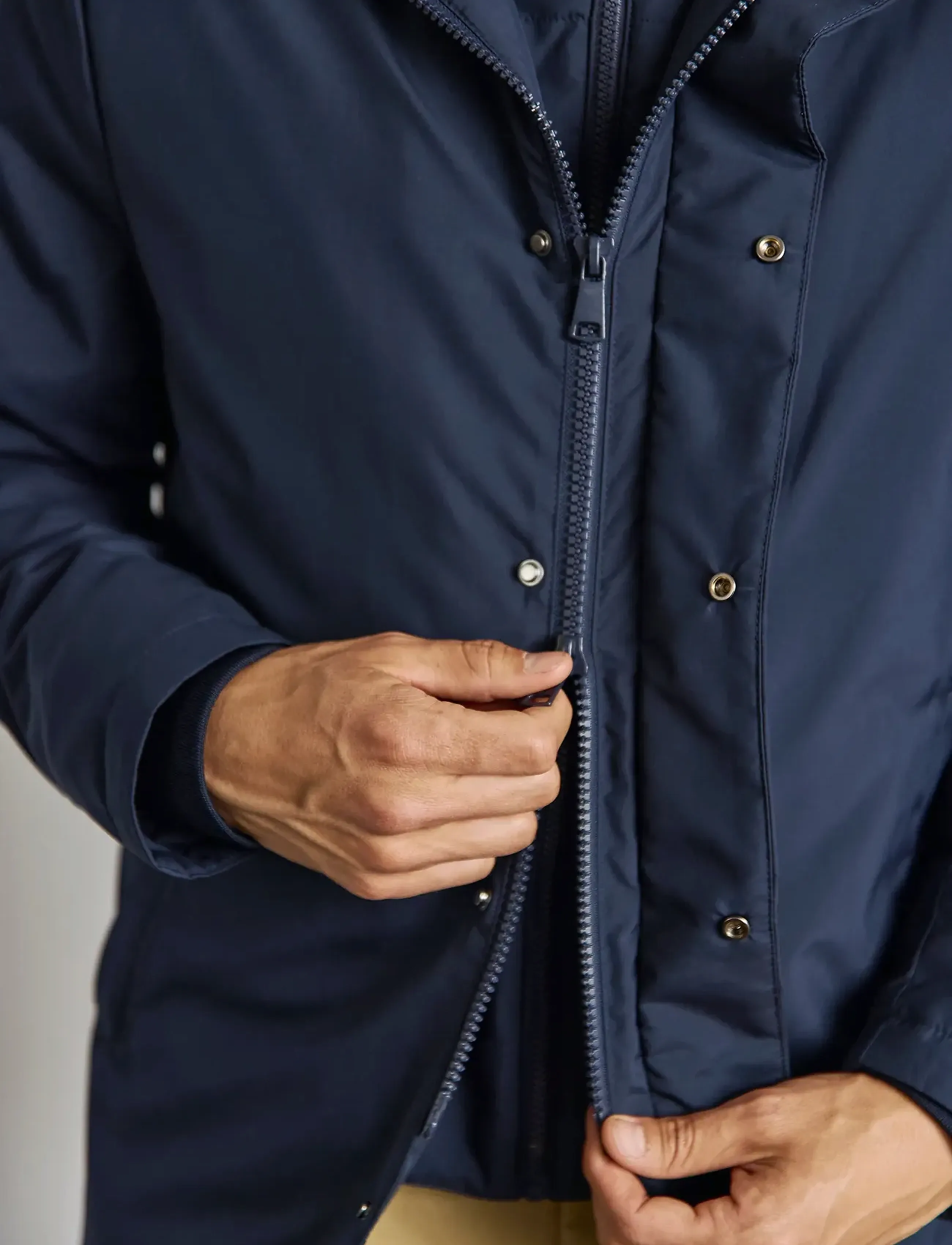 Bruun & Stengade - BS Otago Regular Fit Jacket - vinterjackor - navy - 5