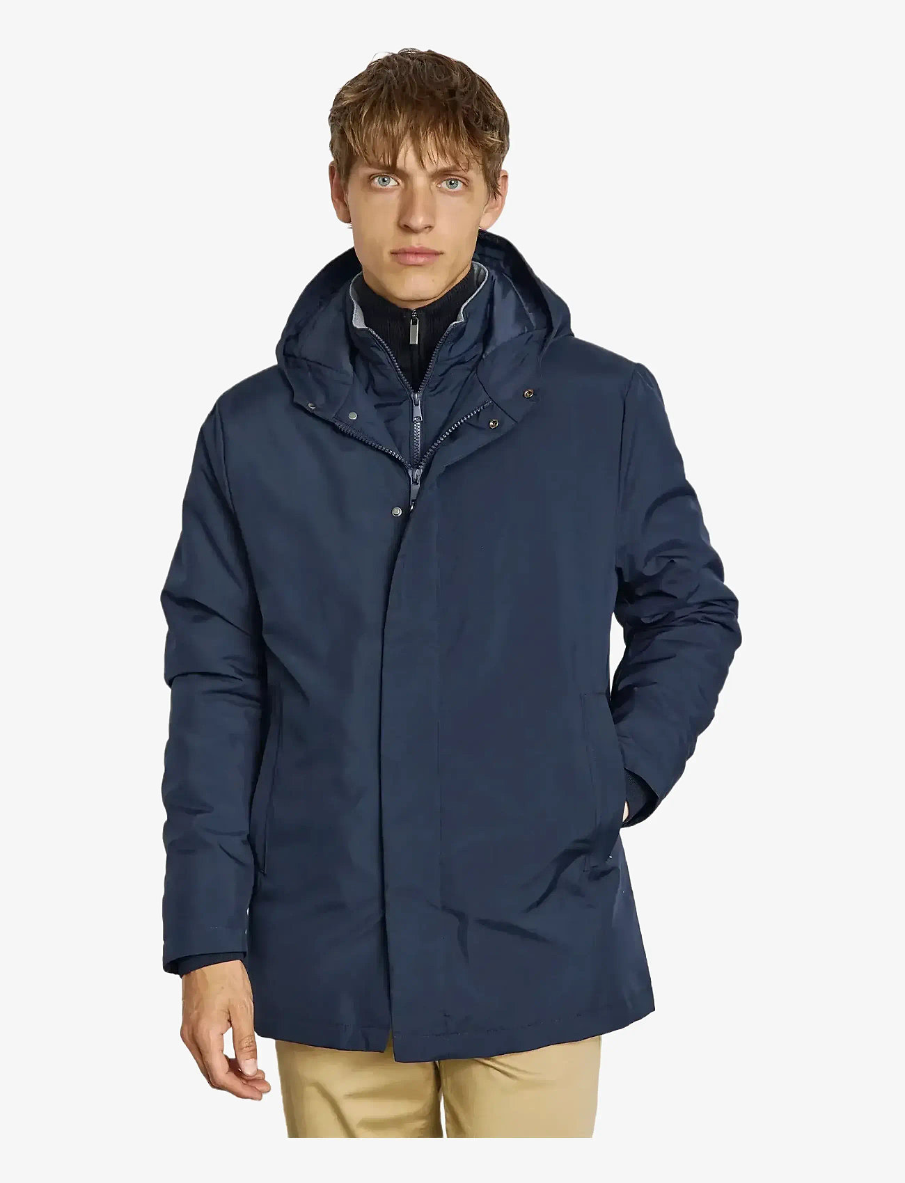 Bruun & Stengade - BS Otago Regular Fit Jacket - overtøj - navy - 2