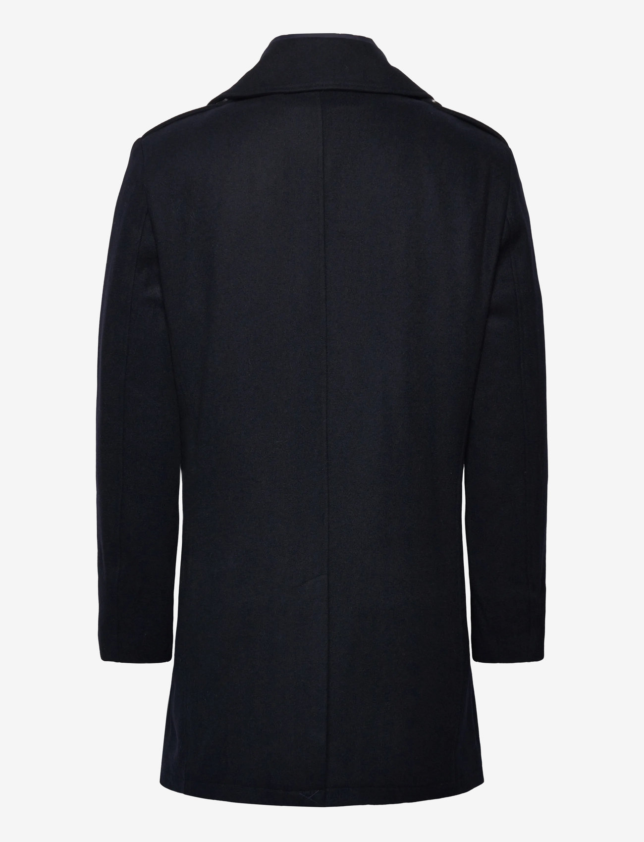 Bruun & Stengade - BS Nelson Slim Fit Coat - vinterjakker - navy - 1