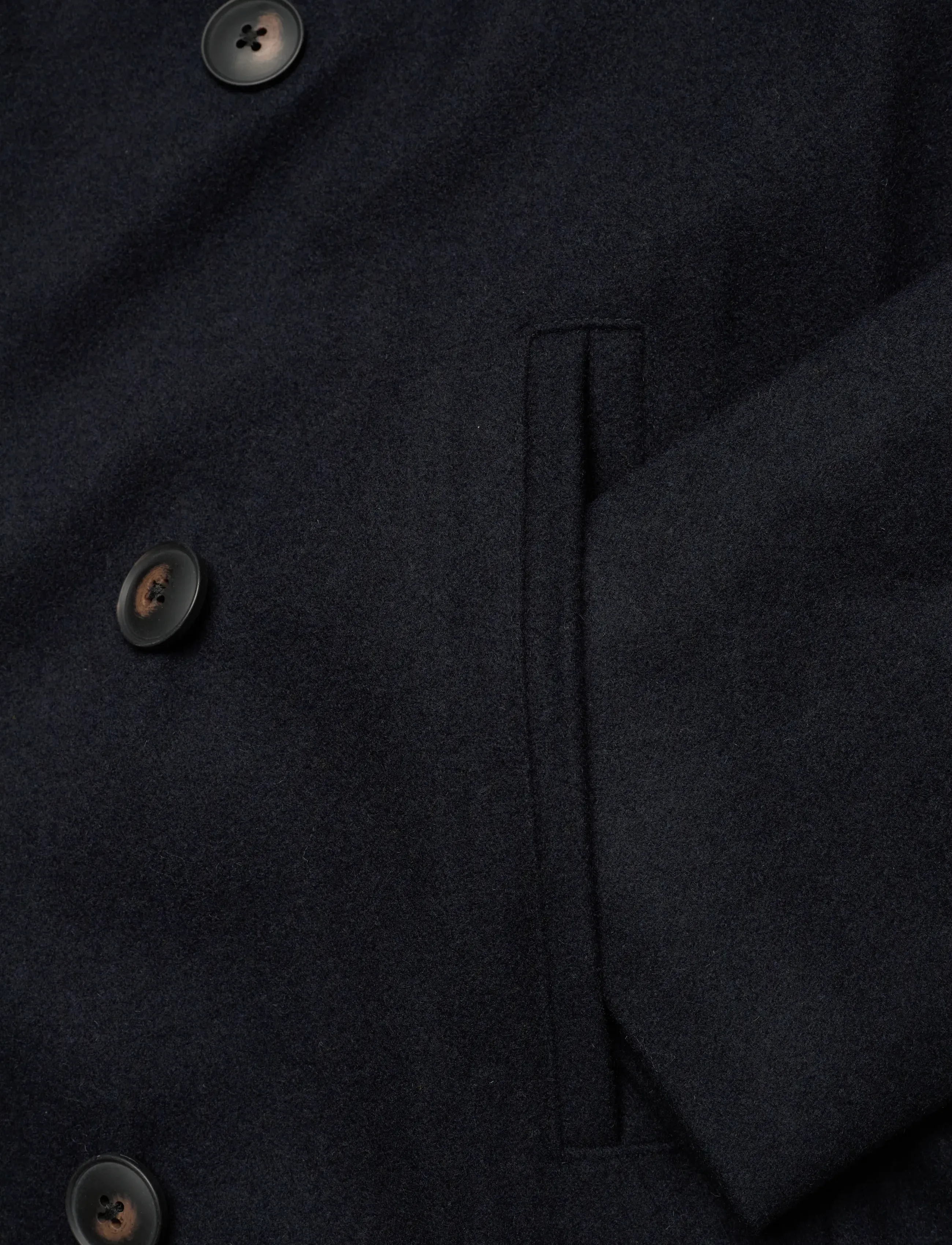 Bruun & Stengade - BS Nelson Slim Fit Coat - uldfrakker - navy - 3