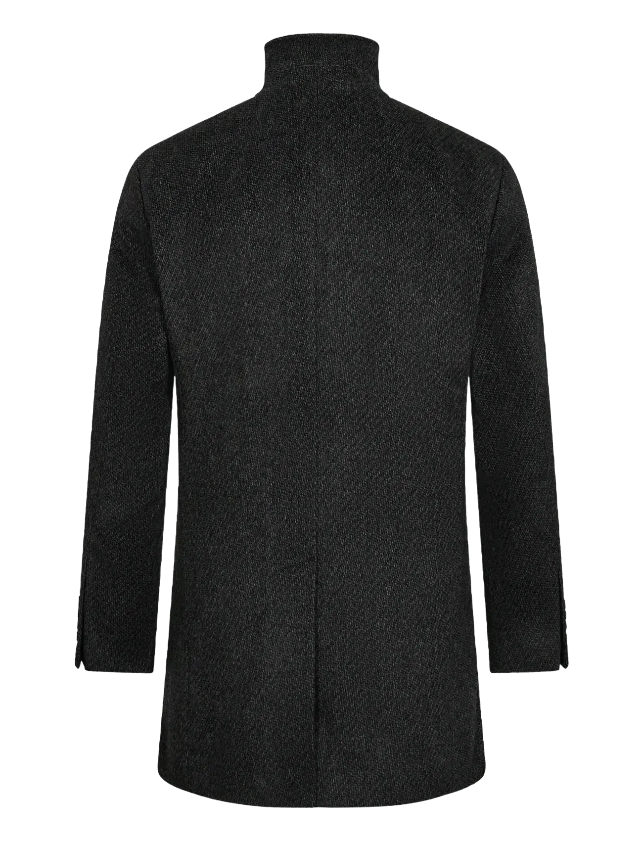 Bruun & Stengade - BS Ontario Slim Fit Coat - villased mantlid - dark grey - 2