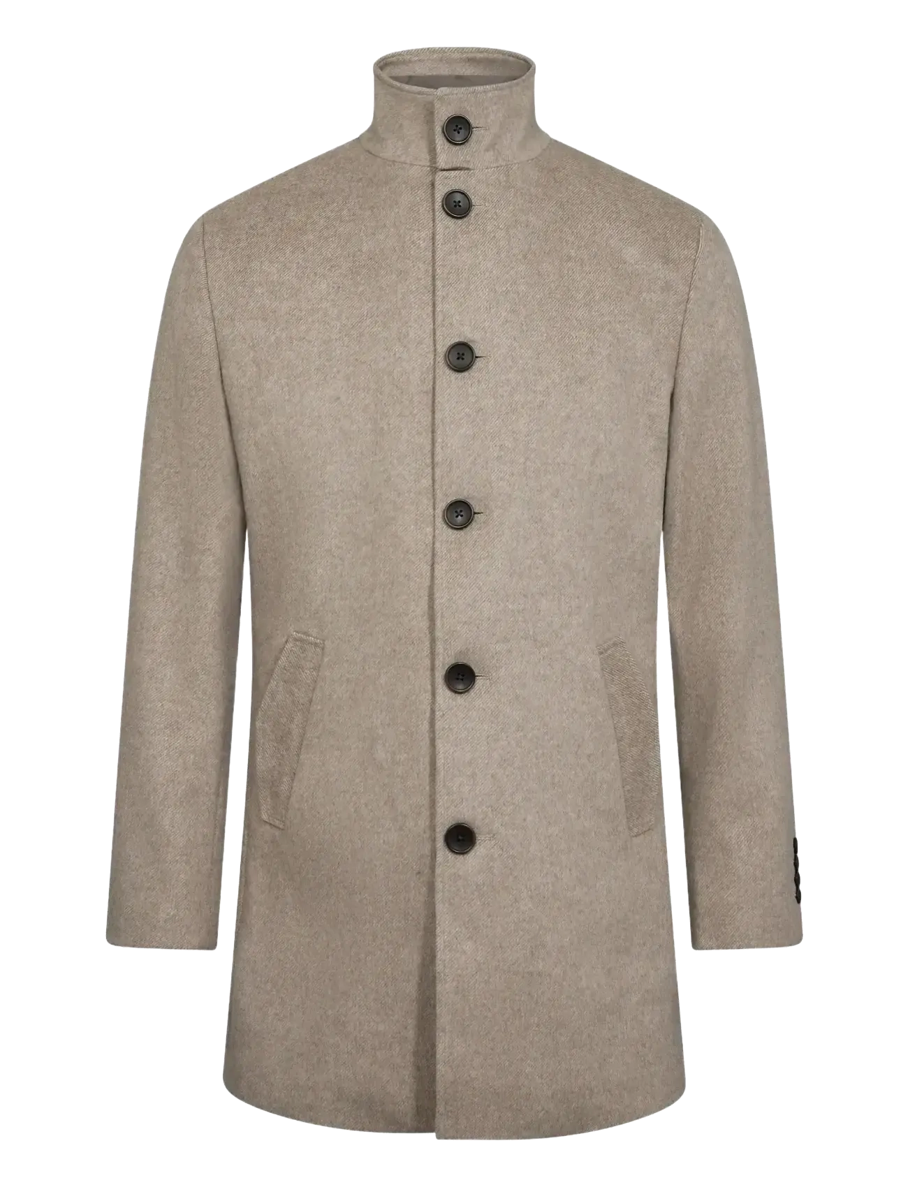 Bruun & Stengade BS Ontario Slim Fit Coat - Bruun & Stengade - LIGHT BROWN / beige