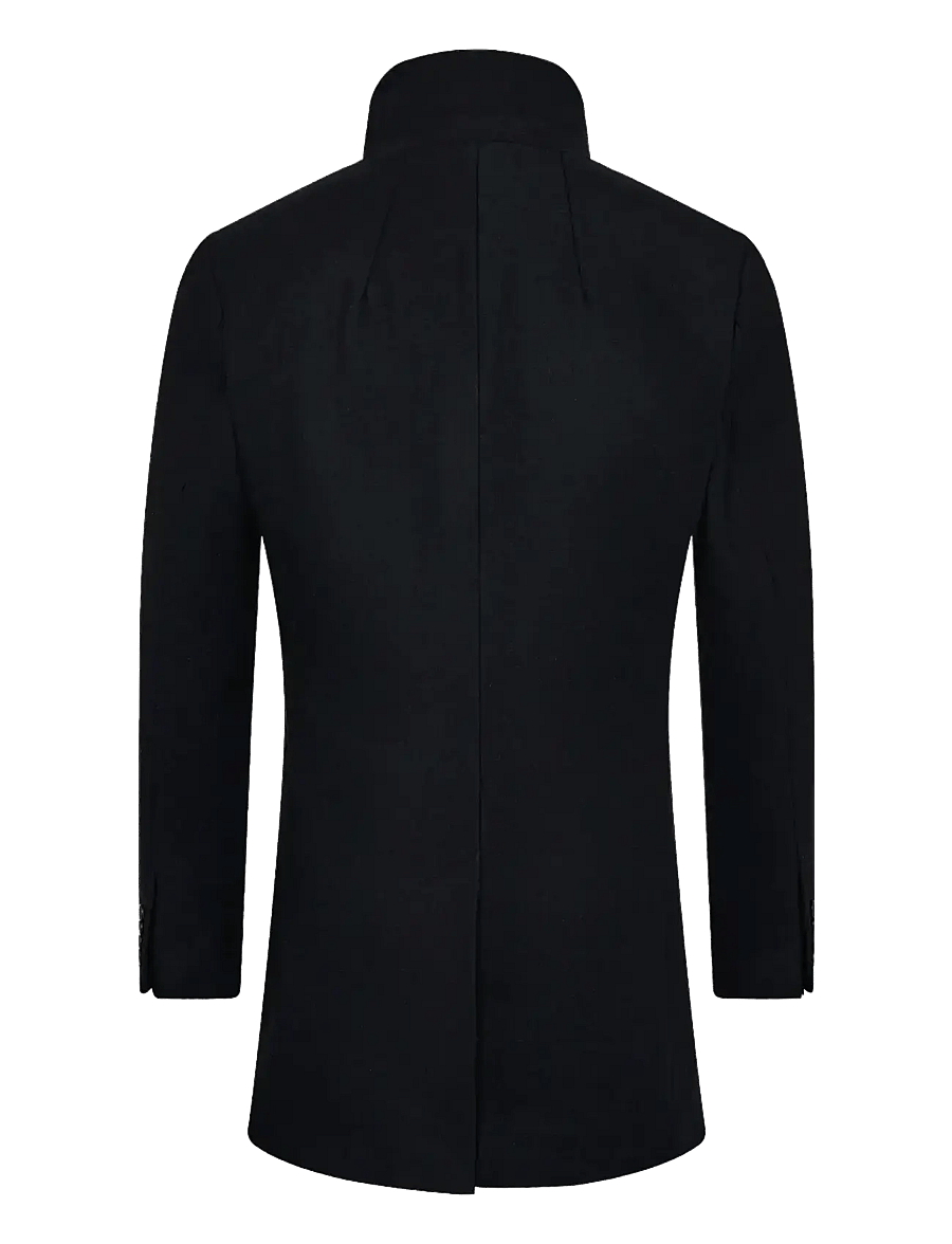 Bruun & Stengade - BS Ontario Slim Fit Coat - ullrockar - navy - 2