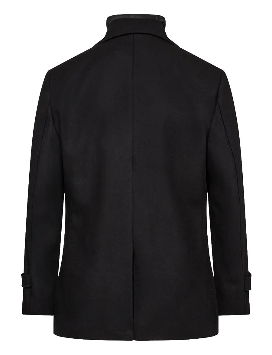 Bruun & Stengade - BS Northland Regular Fit Coat - jackor - black - 2