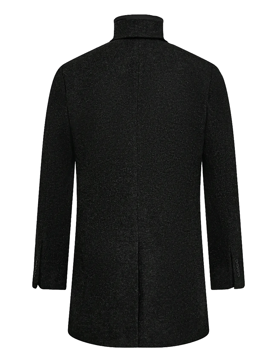 Bruun & Stengade - BS Auckland Slim Fit Coat - manteaux de laine - charcoal - 1