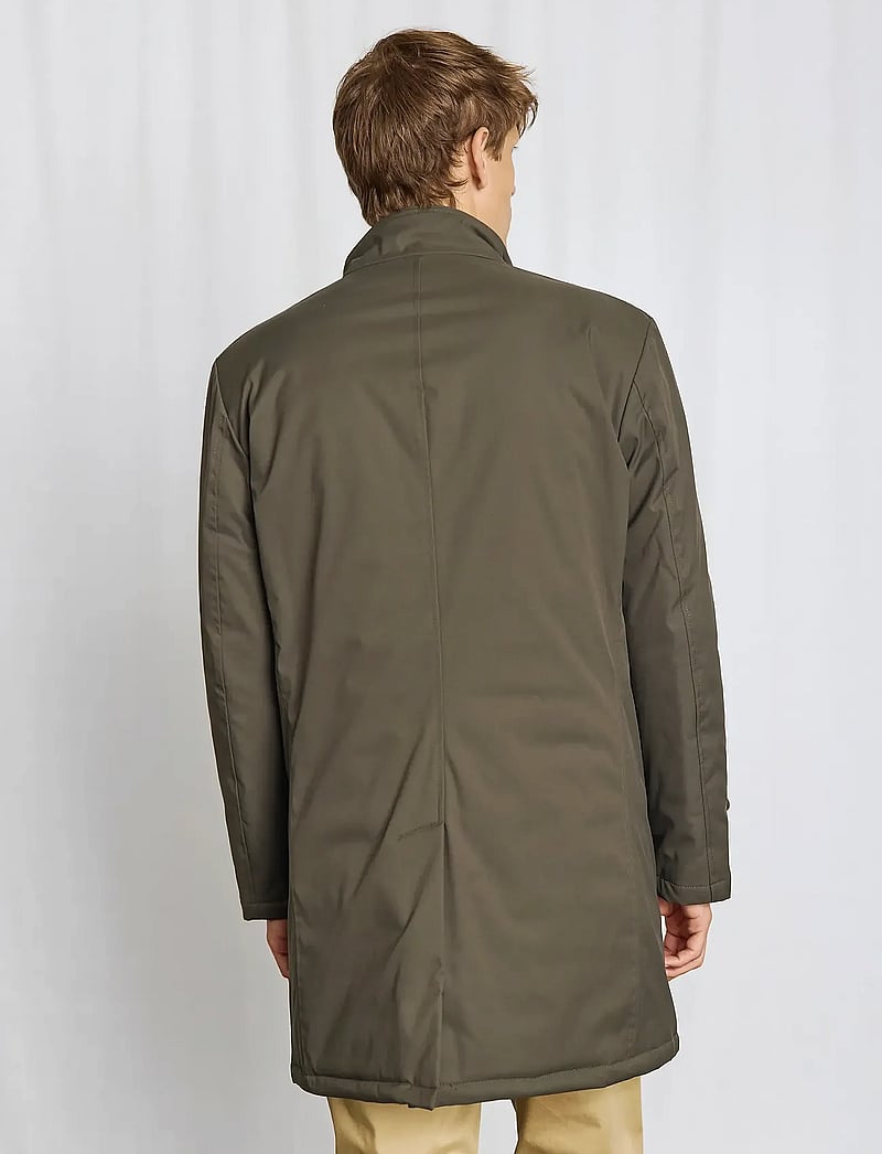 Bruun & Stengade - BS Bedford Slim Fit Coat - leichte mäntel - army - 3
