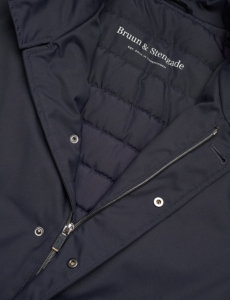 Bruun & Stengade - BS Bedford Slim Fit Coat - tunna rockar - navy - 2