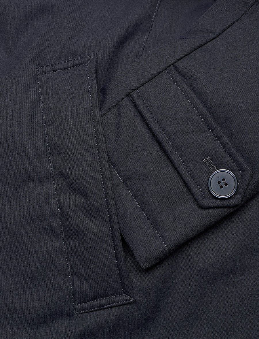 Bruun & Stengade - BS Bedford Slim Fit Coat - tynnere frakker - navy - 3