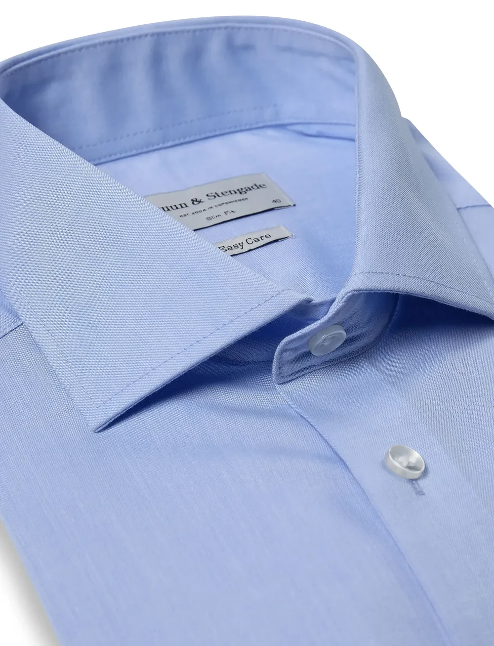 Bruun & Stengade - BS Betts Slim Fit Shirt - formelle hemden - light blue - 1