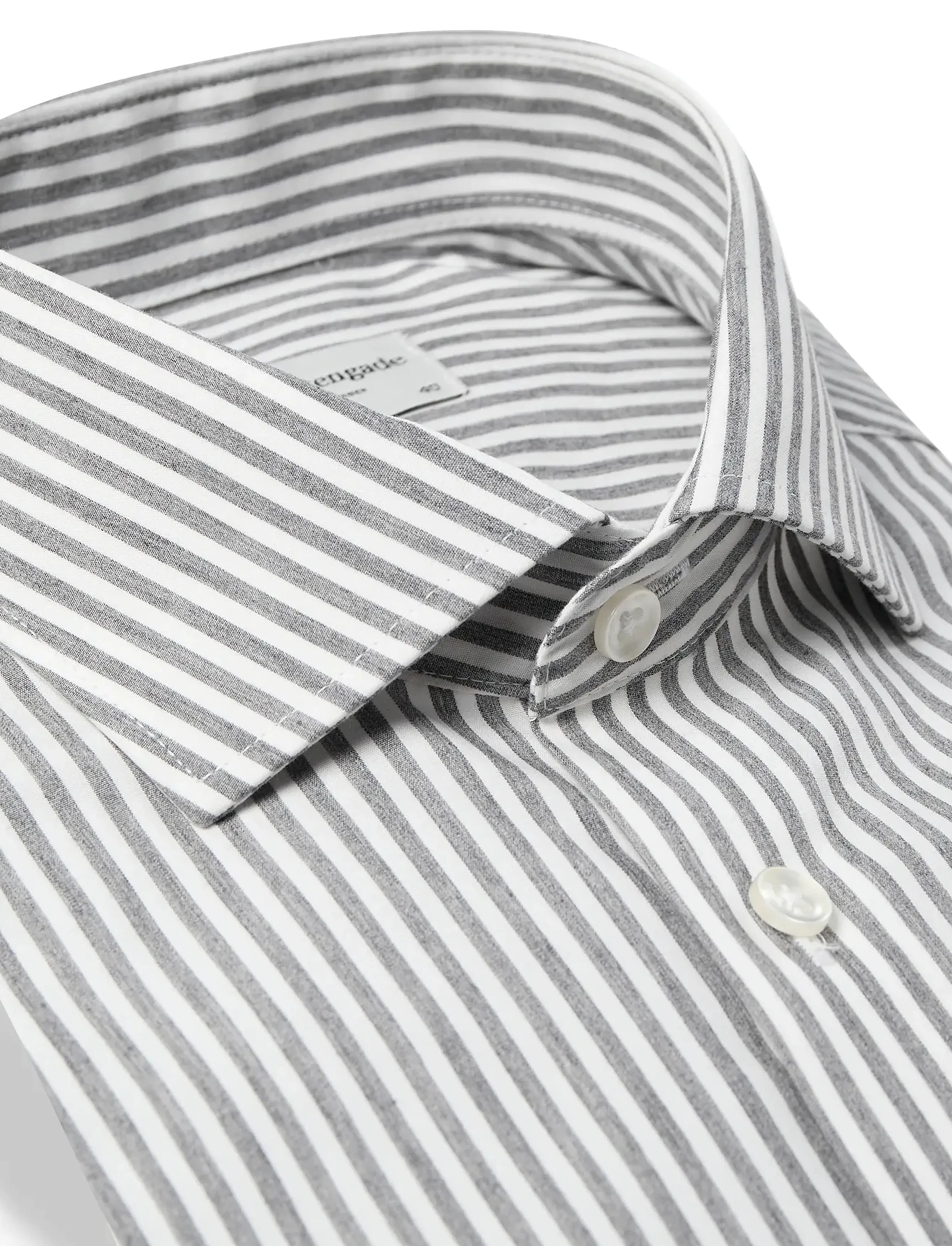Bruun & Stengade - BS Cole Slim Fit Shirt - green/white - 5