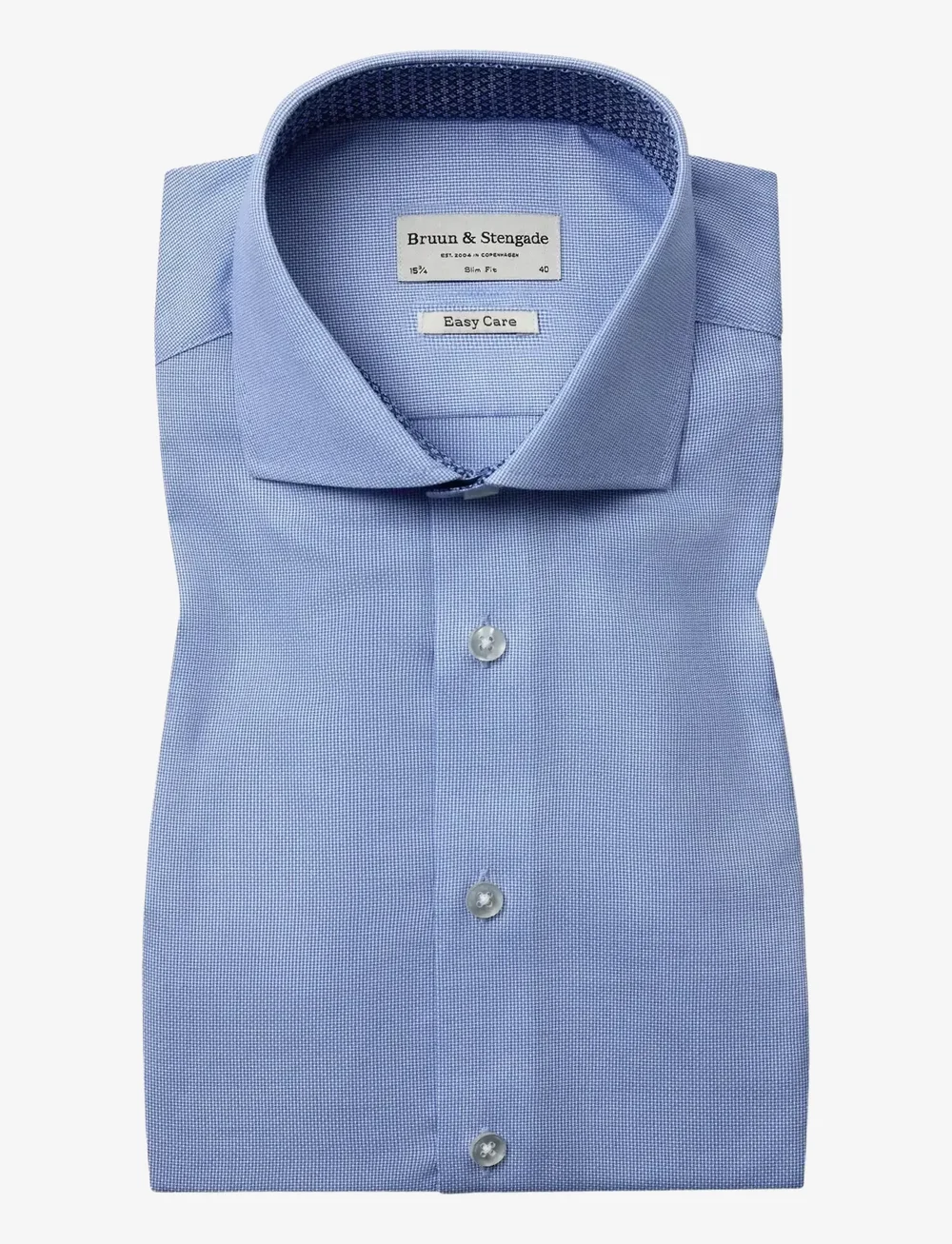 Bruun & Stengade - BS Freeman Slim Fit Shirt - chemises d'affaires - light blue - 1